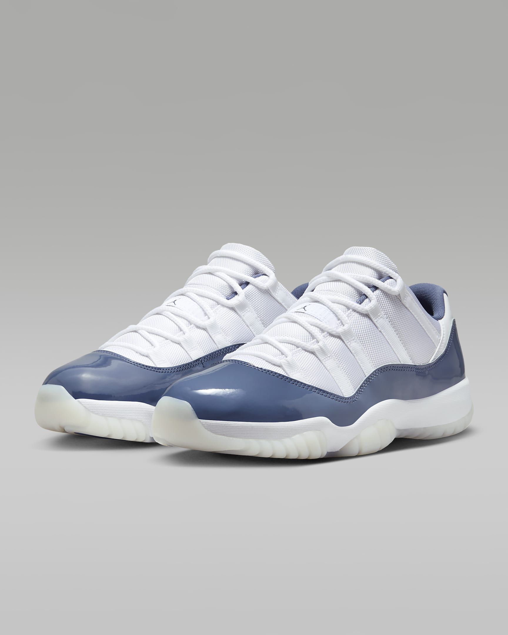 Air Jordan 11 Retro Low "Diffused Blue" Men's Shoes - White/Diffused Blue/Football Grey/Midnight Navy