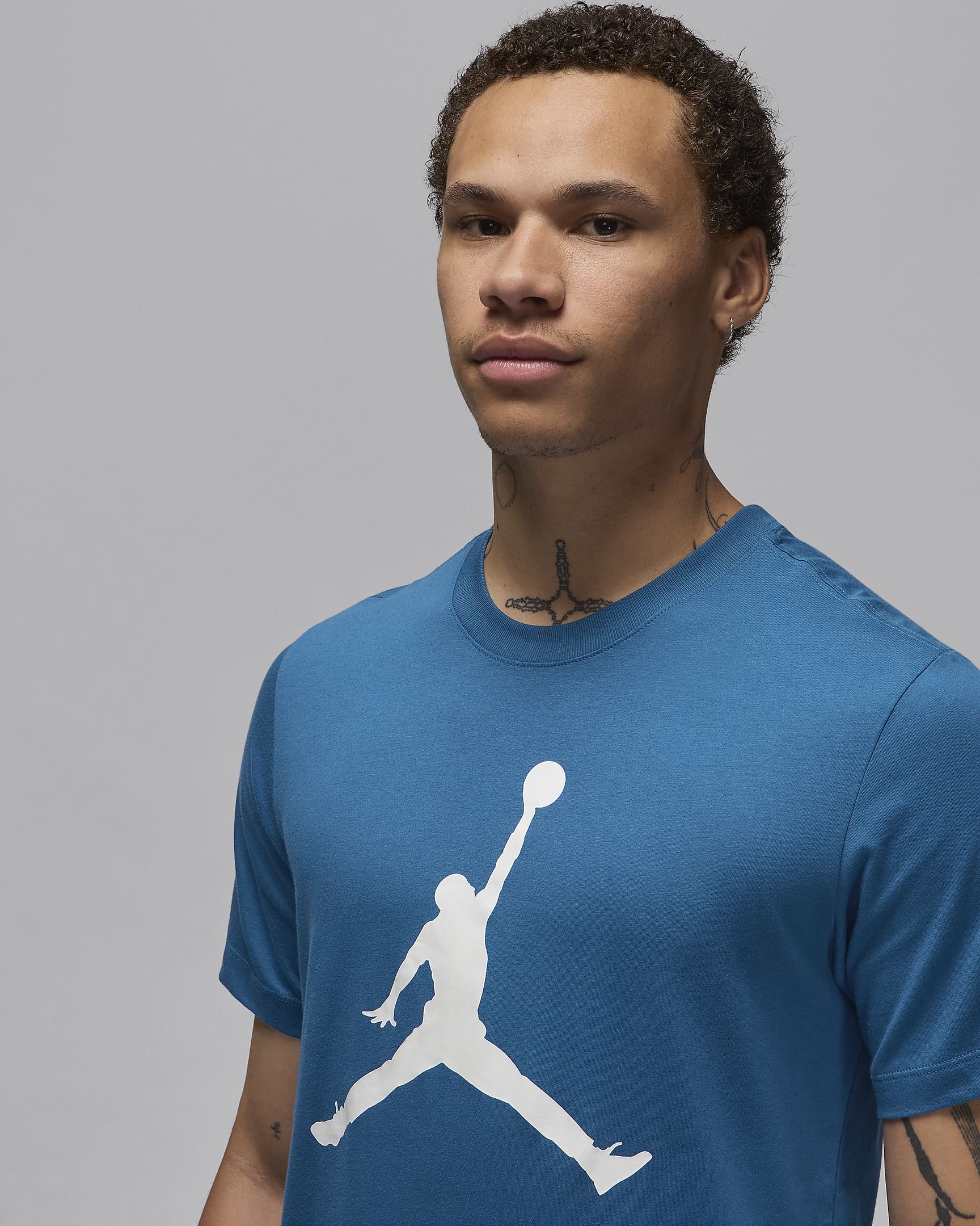 Jordan Jumpman T-skjorte til herre - Industrial Blue/Sail