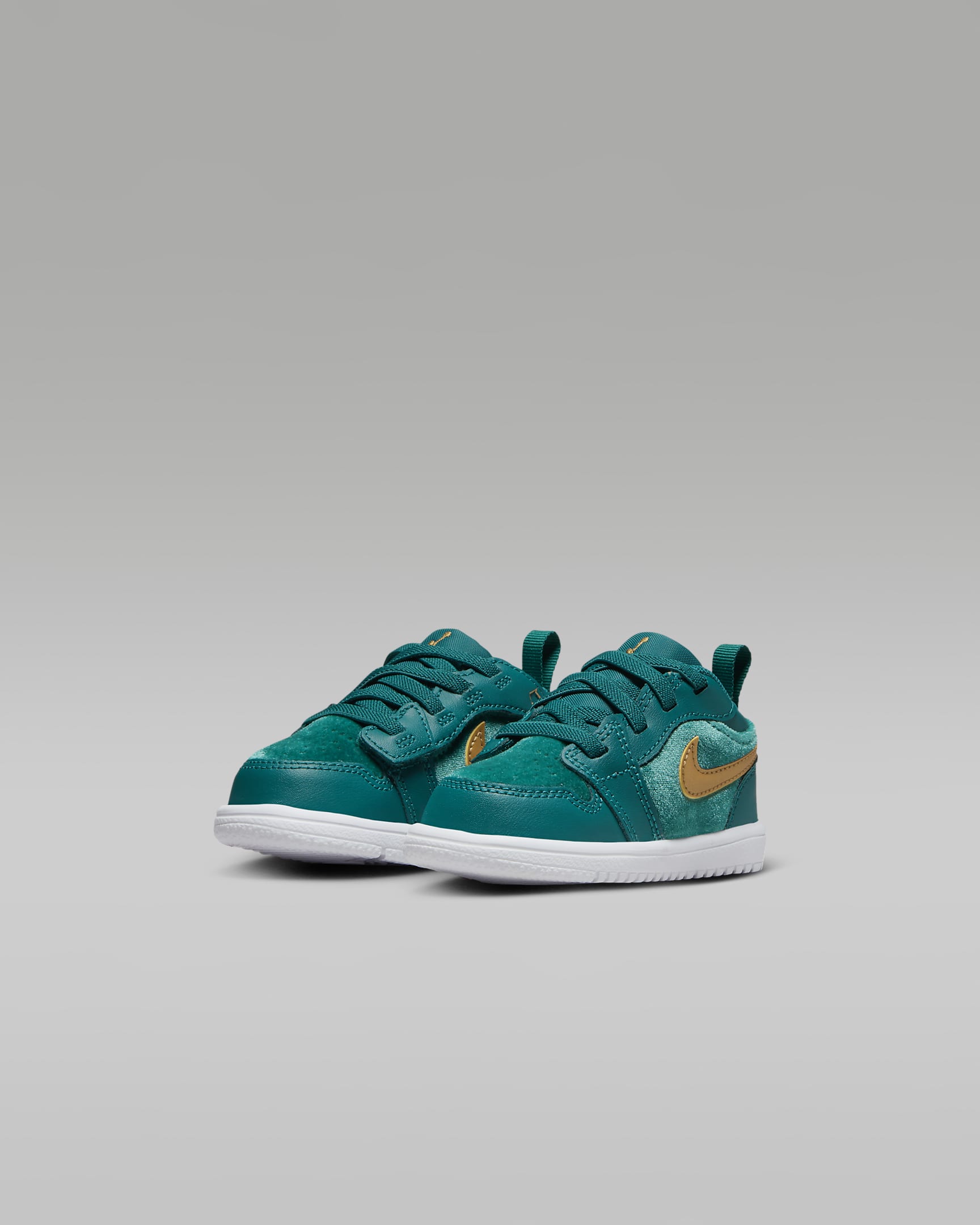 Jordan 1 Low Alt SE Baby/Toddler Shoes - Geode Teal/Metallic Gold