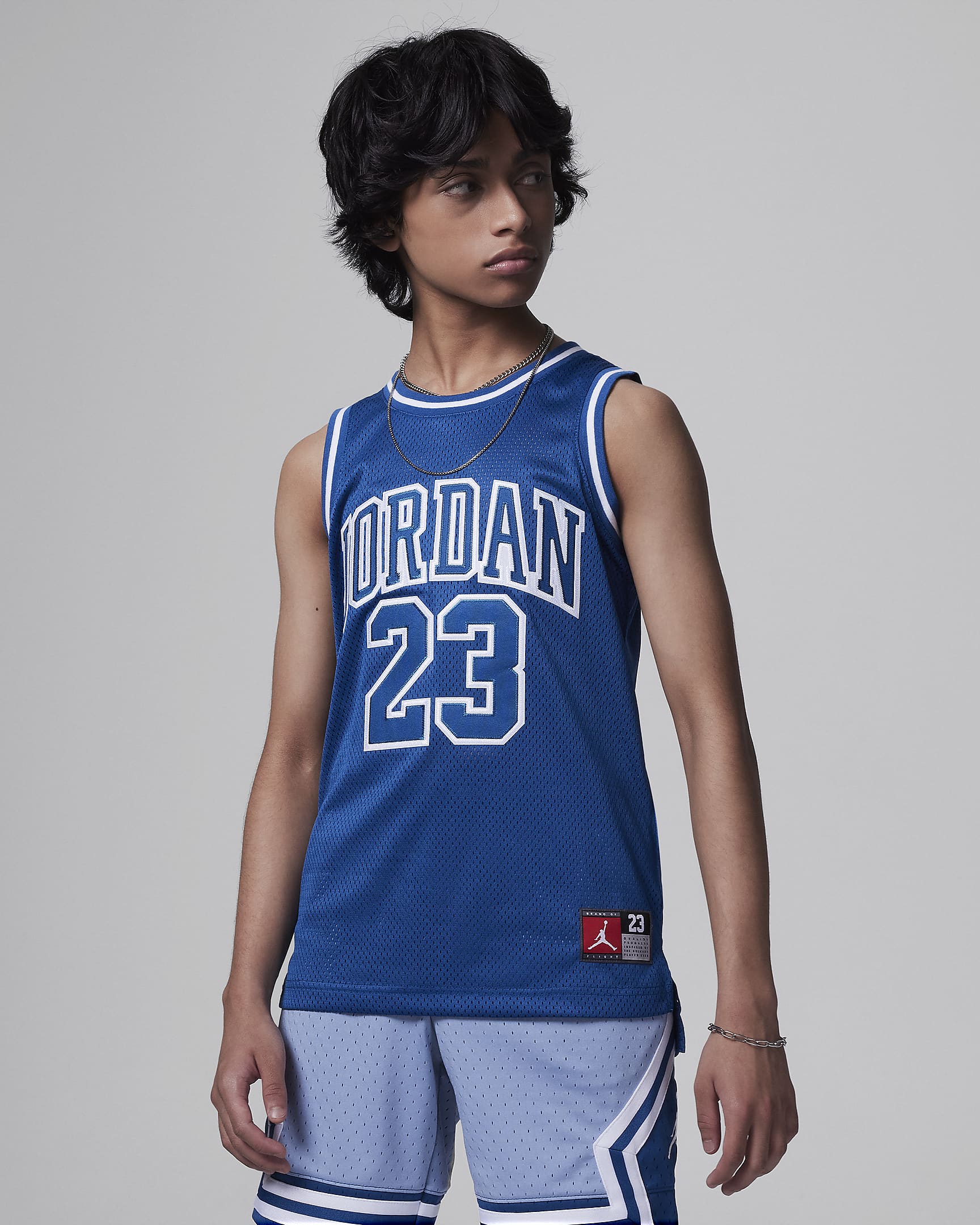 Jordan 23 Jersey Older Kids' Top - Industrial Blue