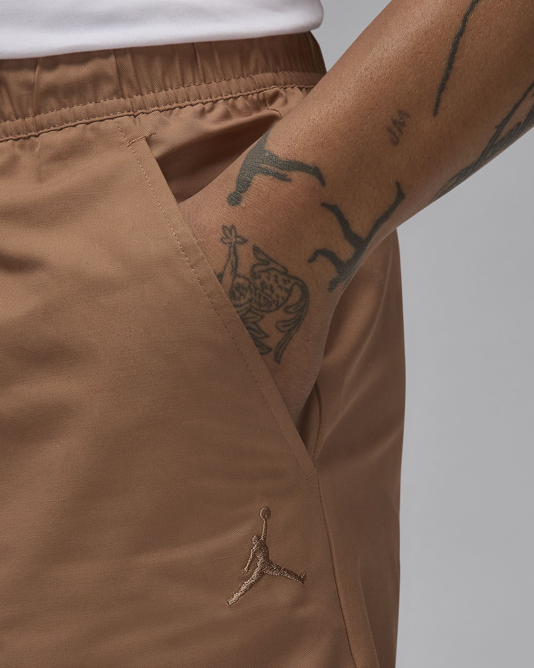 Jordan Essentials Men's Woven Shorts - Archaeo Brown/Archaeo Brown