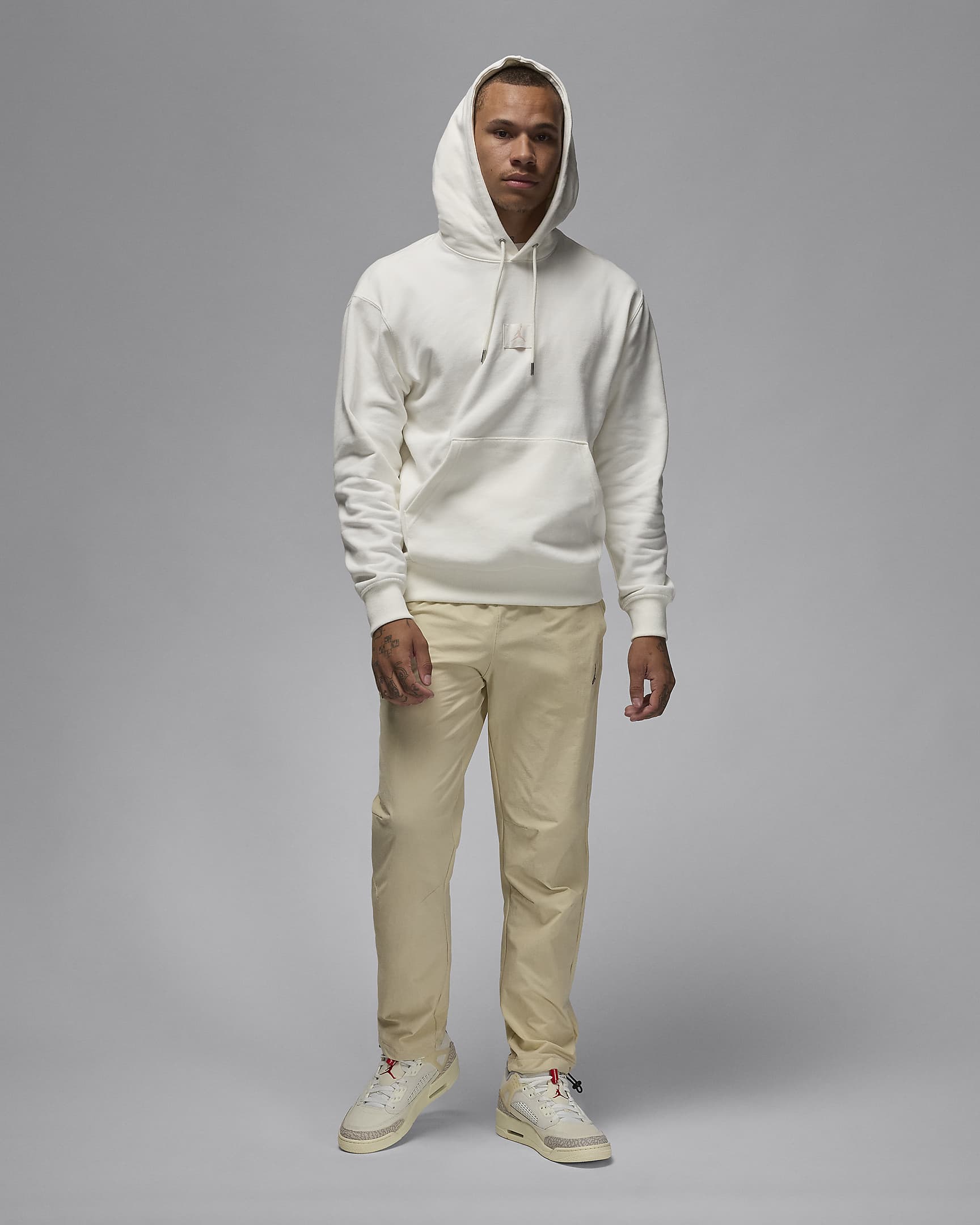 Pantalon tissé Jordan Essential pour Homme - Rattan/Blanc