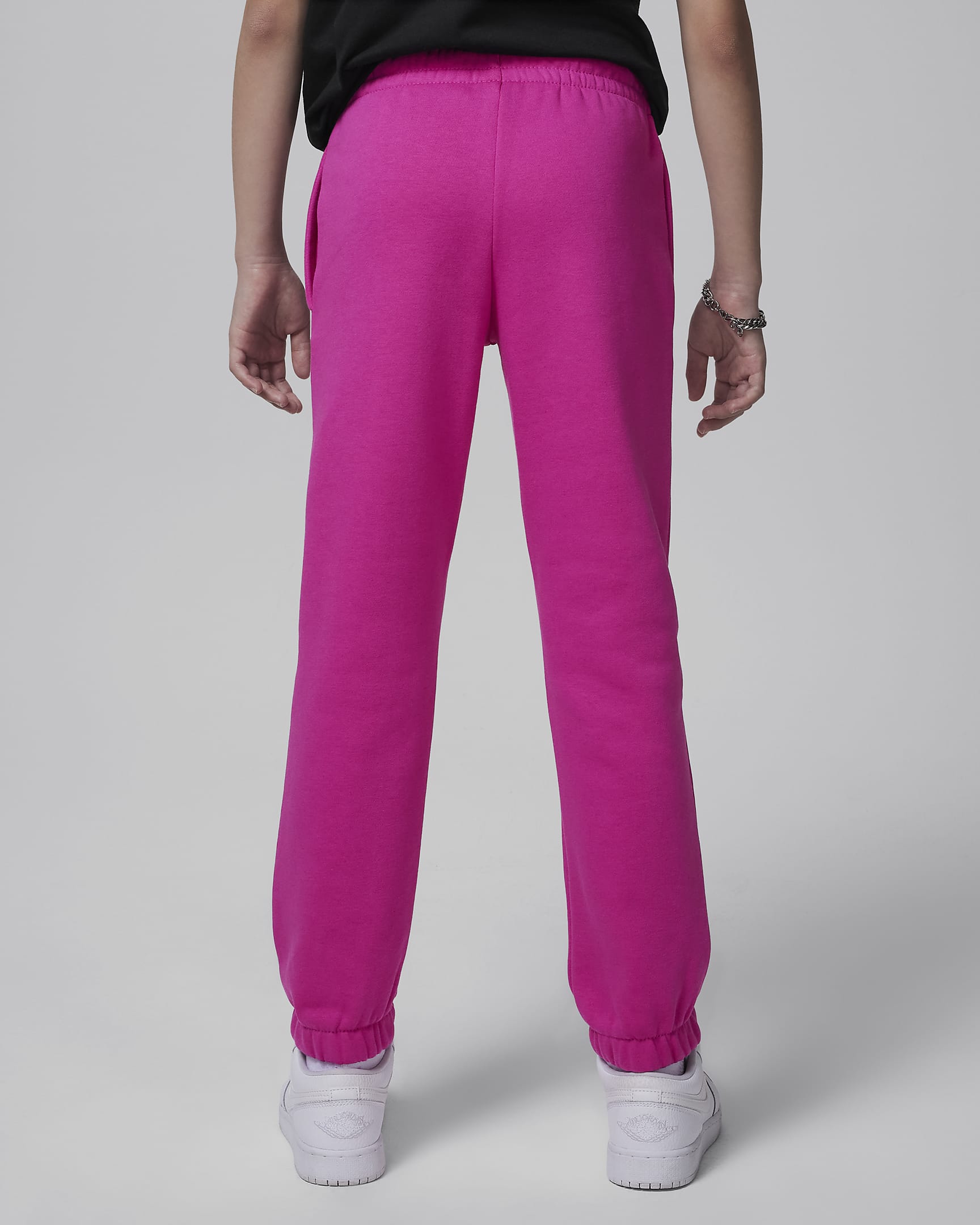 Jordan Brooklyn Essentials Big Kids' Pants - Fire Pink