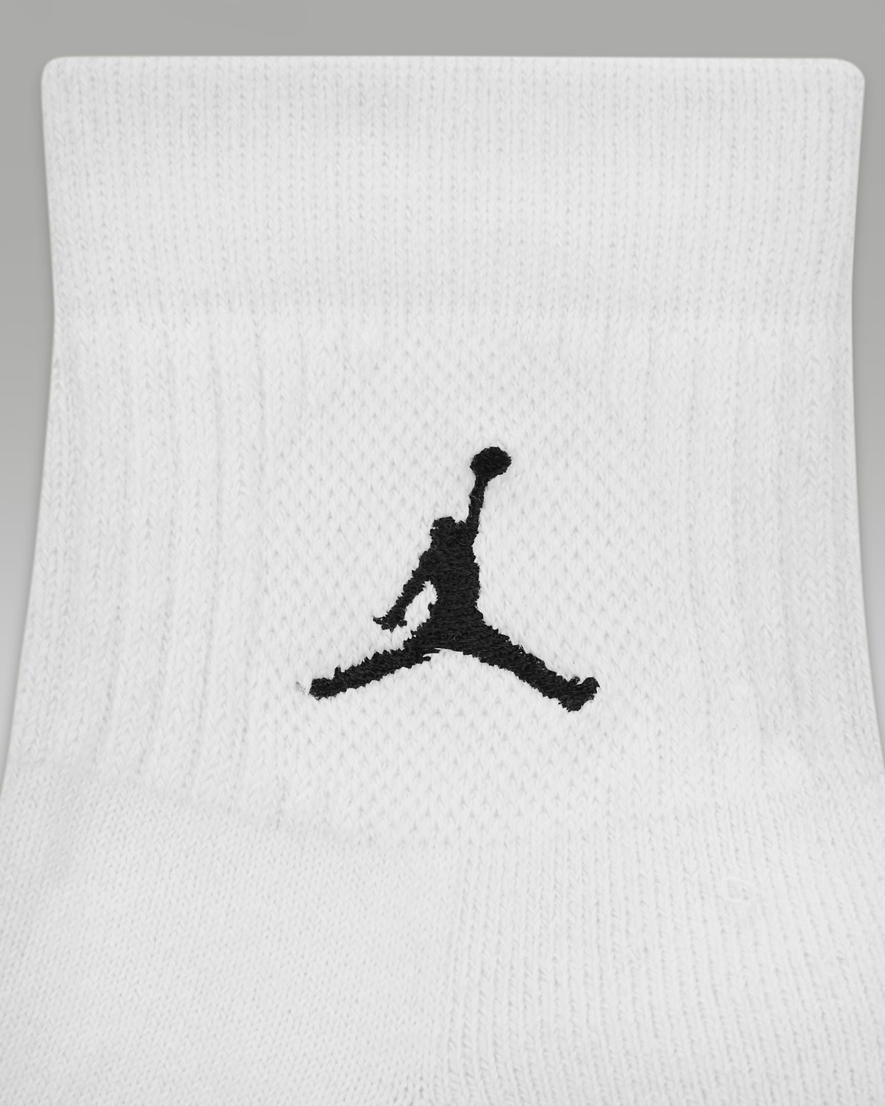 Socquettes Jordan Everyday (3 paires) - Blanc/Noir
