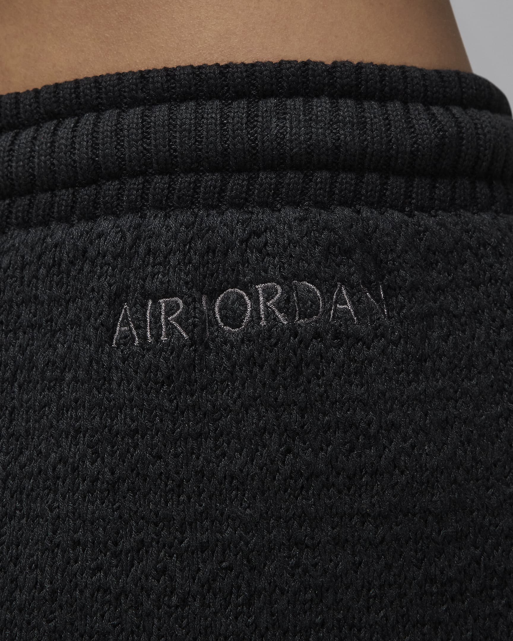 Air Jordan Women's Knit Shorts - Off Noir