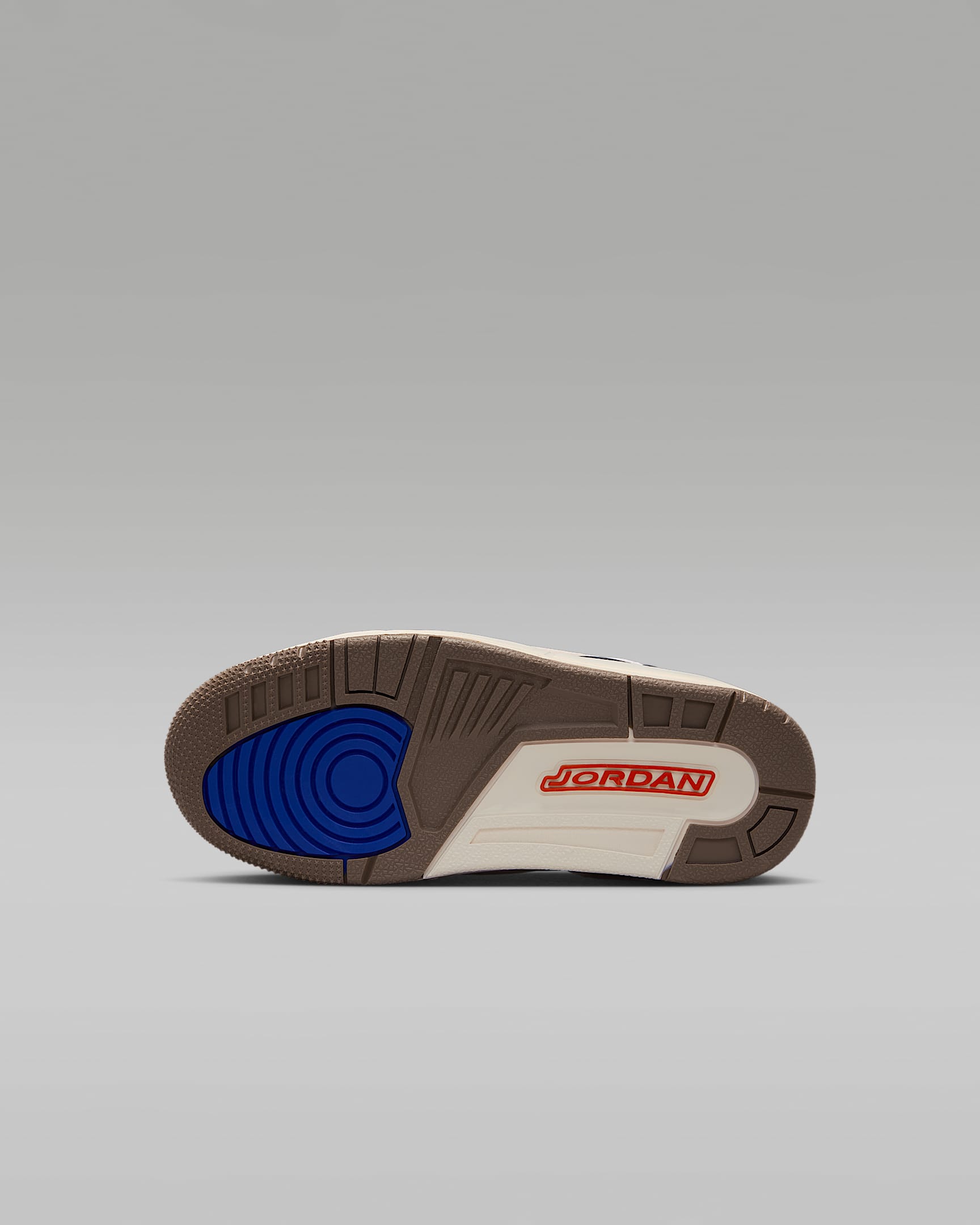 Tenis para niños de preescolar Jordan Spizike Low FC - Fantasma/Vela/Azul eléctrico/Rojo universitario