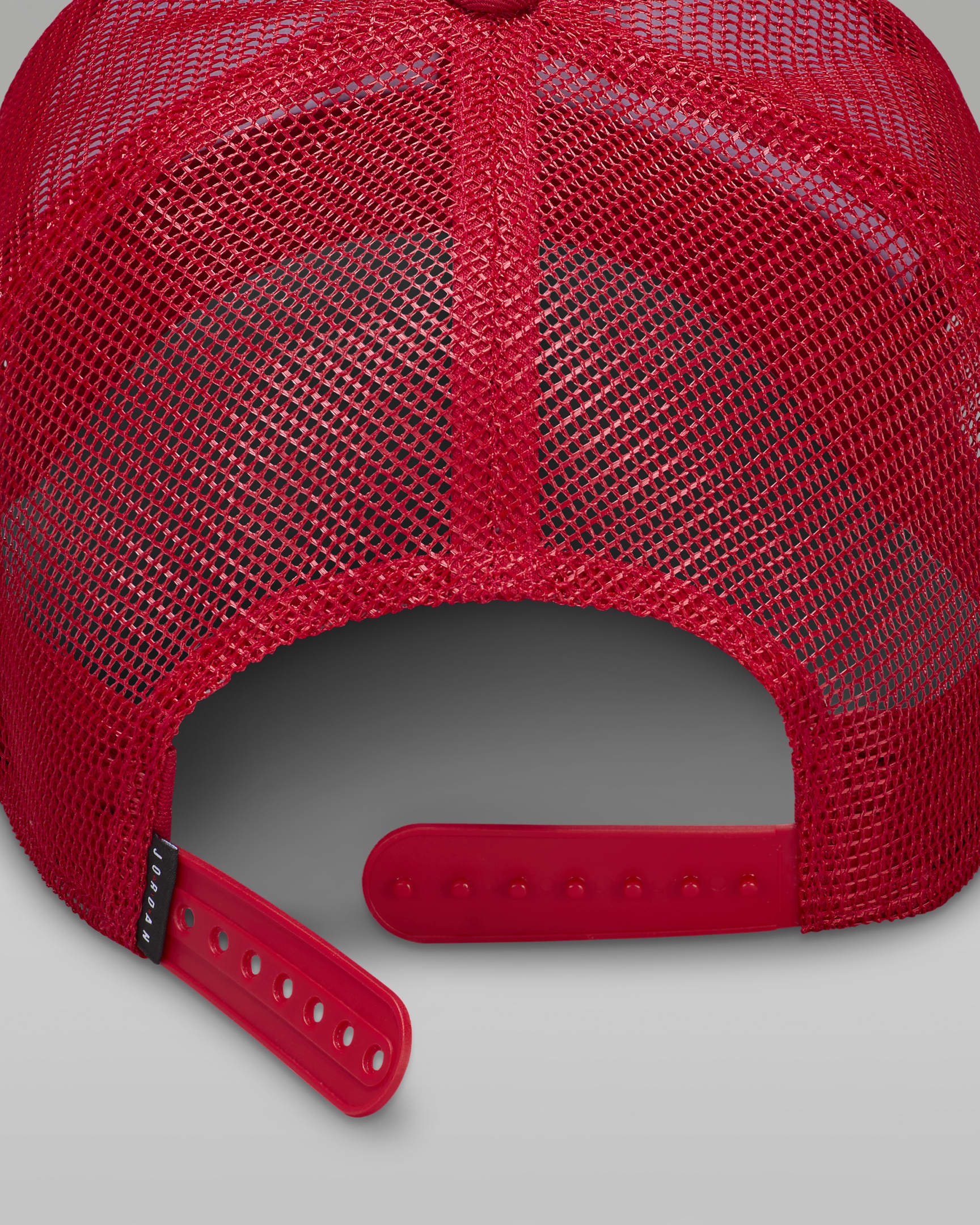 Jordan Rise Structured Hat - White/Gym Red/White