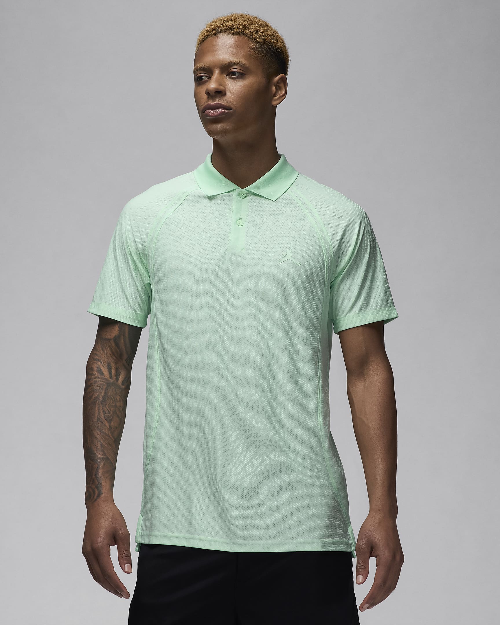 Jordan Dri-FIT ADV Sport Men's Golf Polo - Barely Green/Mint Foam/Mint Foam