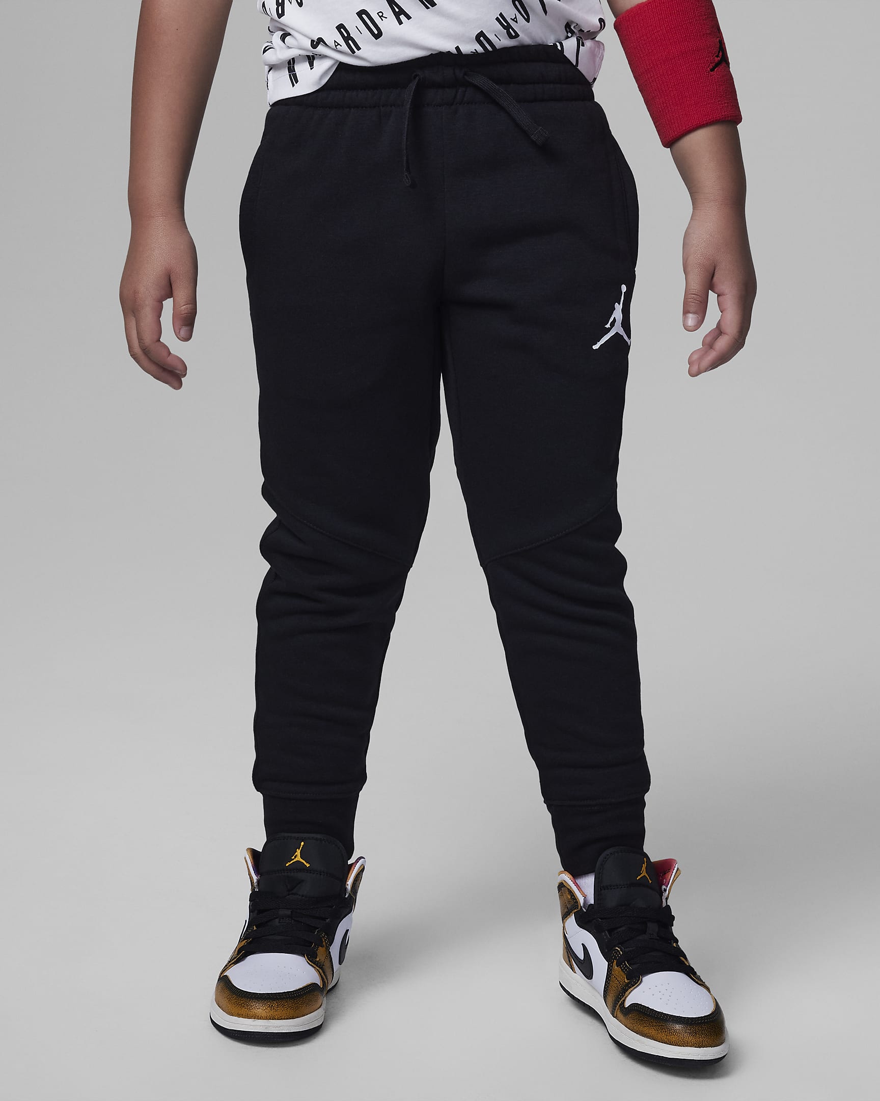 ジョーダン スポーツ クロスオーバー パンツ リトルキッズ Dri-FIT パンツ - ブラック