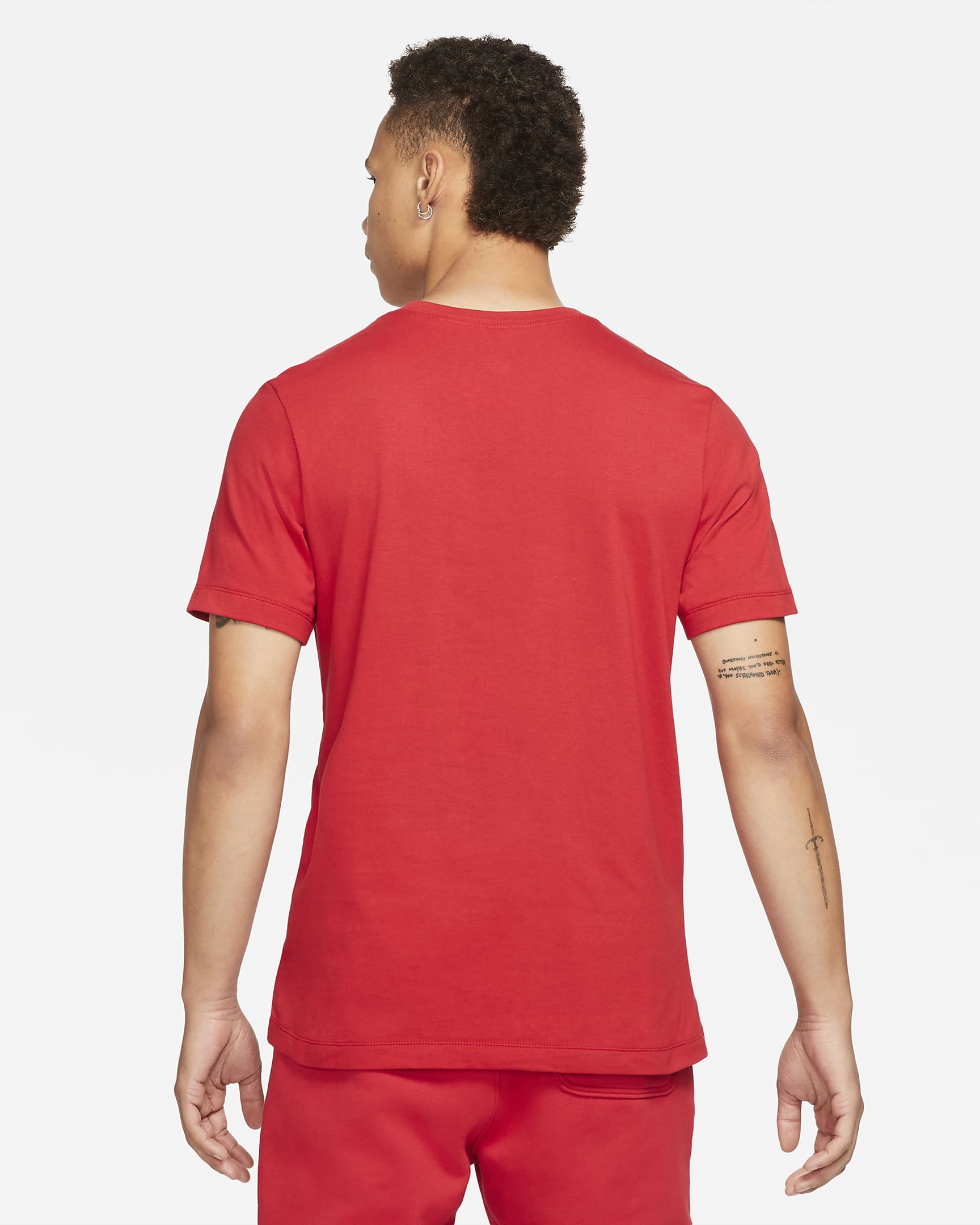 Jordan Jumpman kortermet T-skjorte til herre - Gym Red/Svart