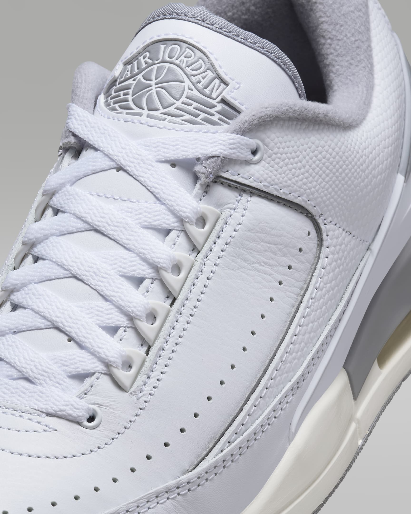 Tenis para hombre Jordan 2/3 - Blanco/Vela/Gris cemento