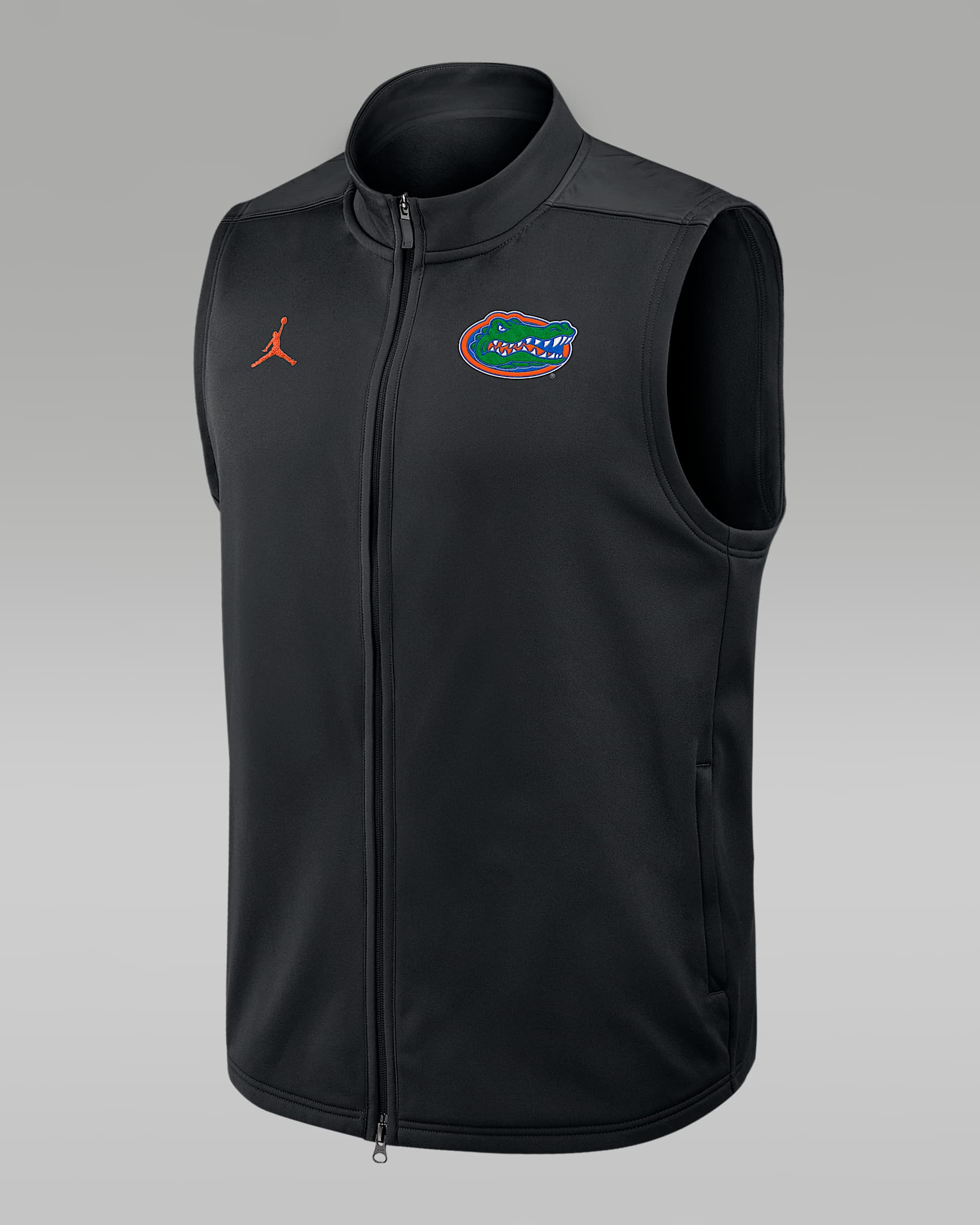 Florida Victory Men's Jordan Brand Therma-FIT College Full-Zip Vest - Black