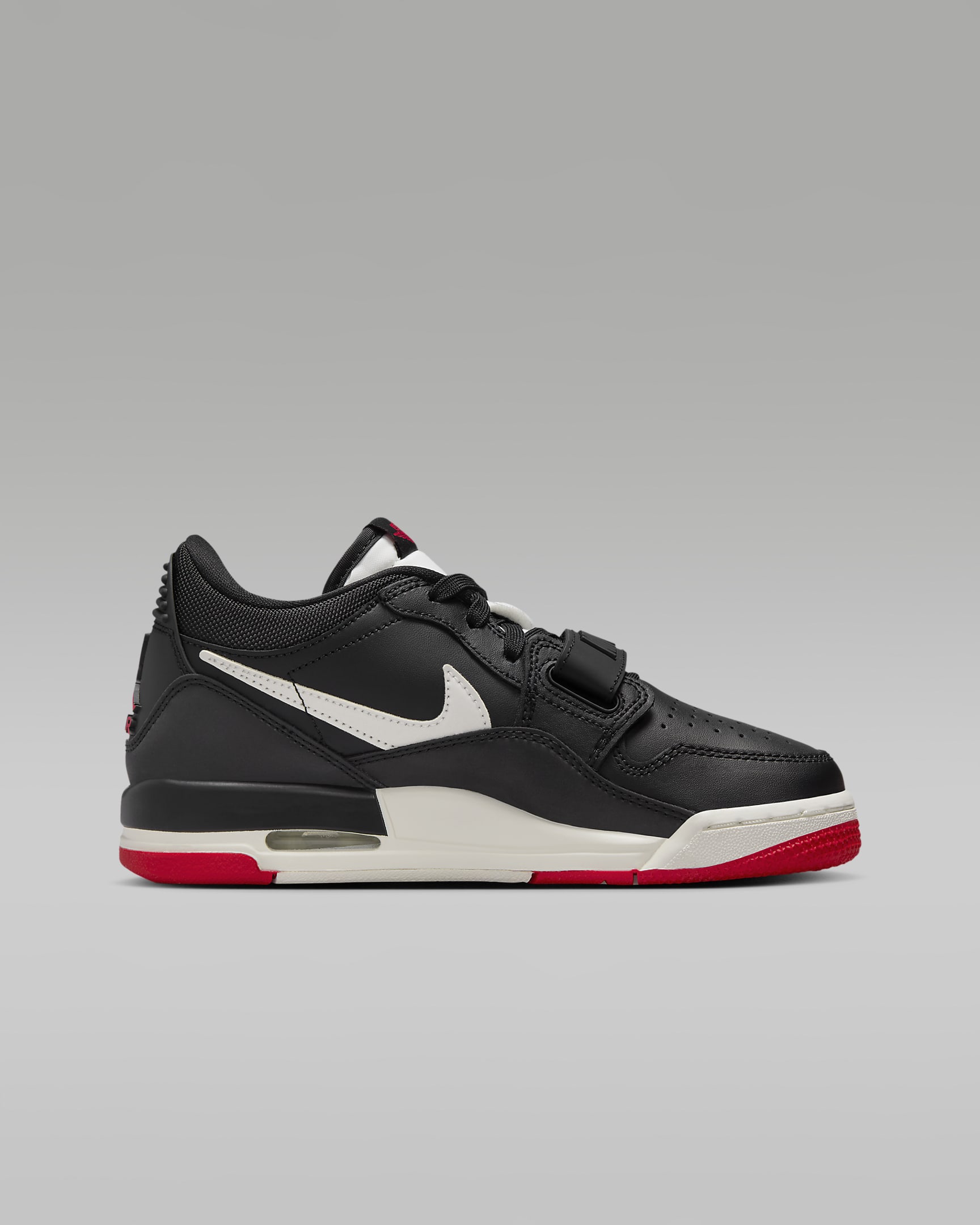 Air Jordan Legacy 312 Low Big Kids' Shoes - Black/University Red/Sail