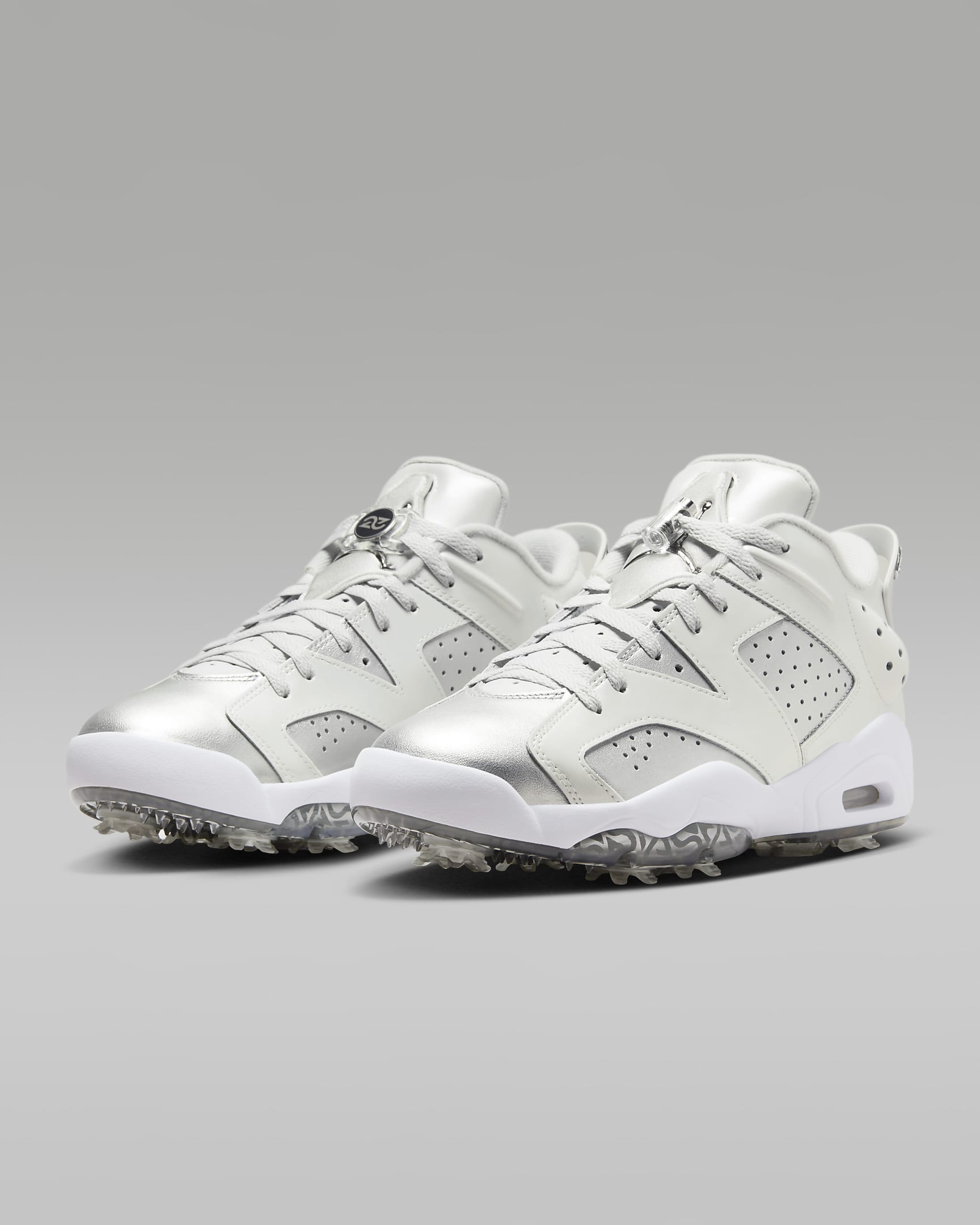 Calzado de golf para hombre Jordan Retro 6 NRG - Polvo fotón/Blanco/Plata metalizado