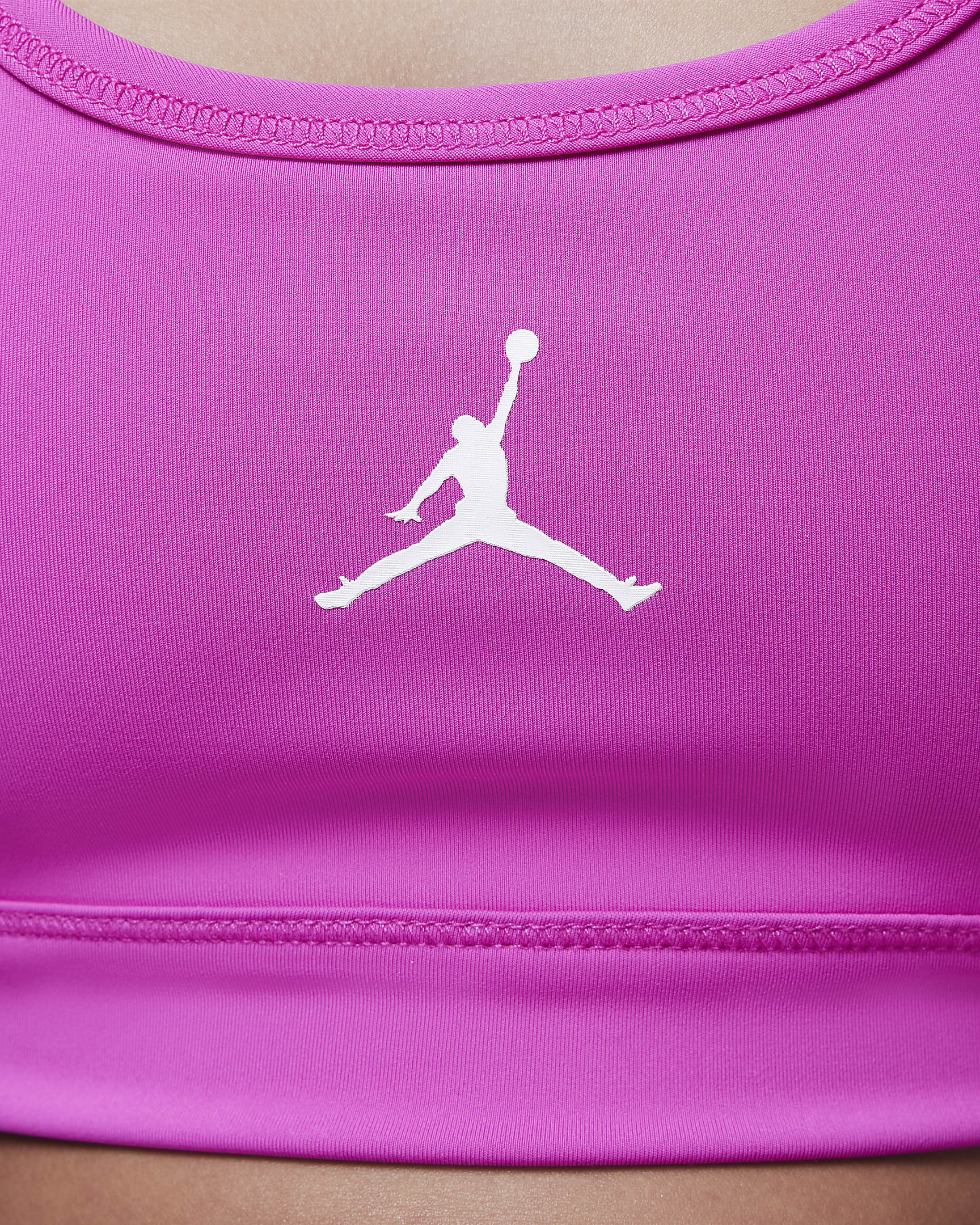 Στηθόδεσμος Jumpman Jordan Dri-FIT για μεγάλα παιδιά - Fire Pink