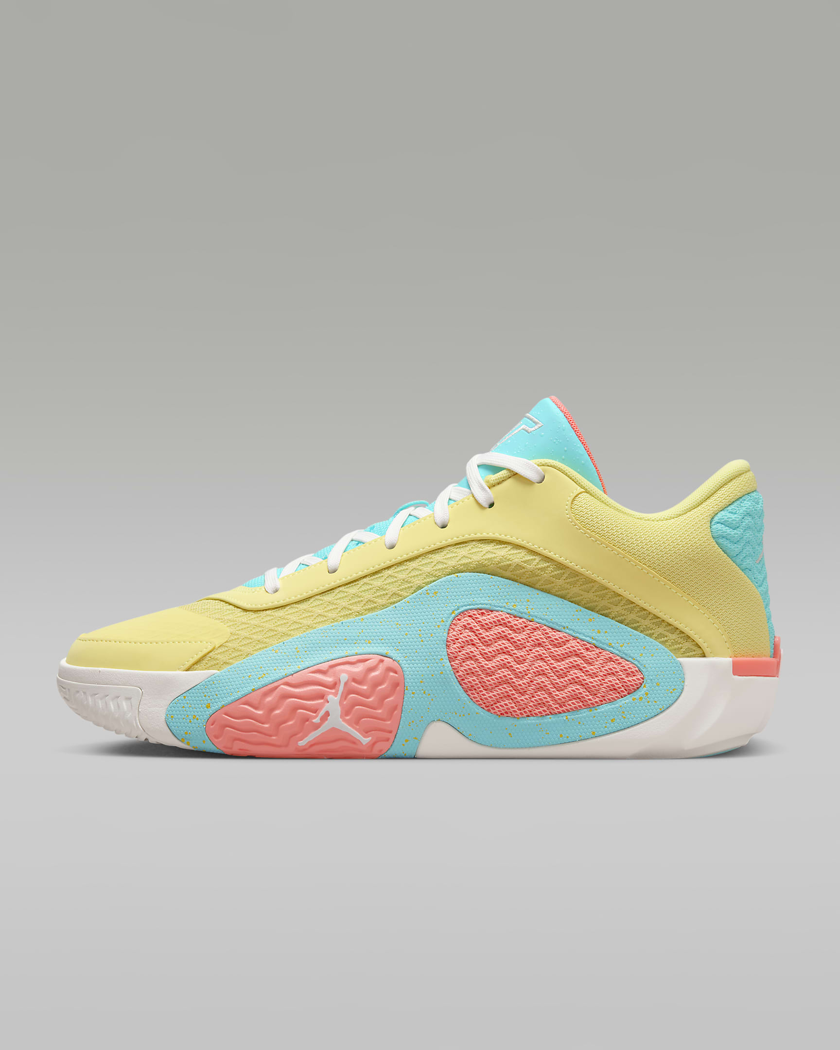 Tatum 2 'Lemonade' basketbalschoenen - Light Zitron/Aurora Green/Atomic Pink/Sail