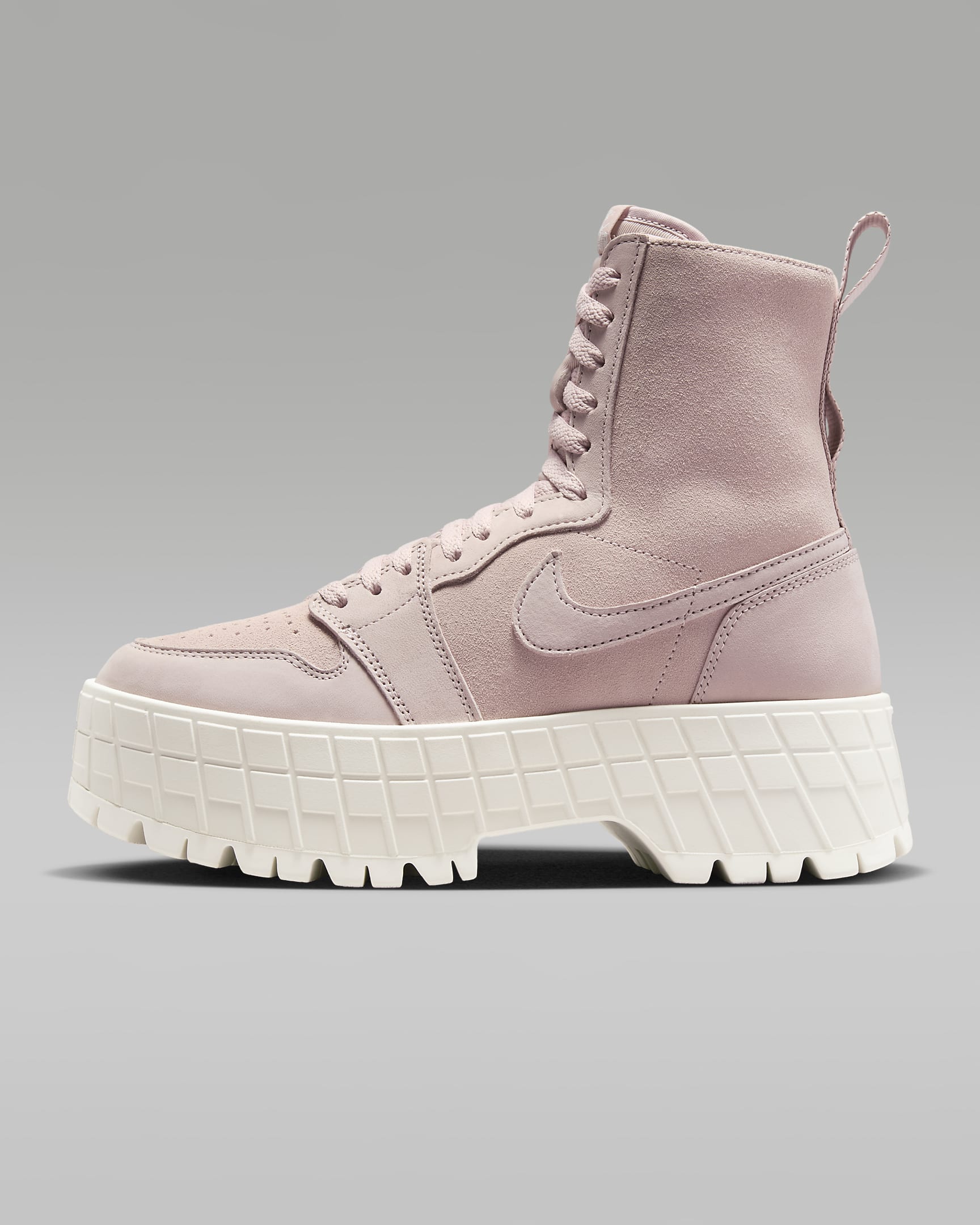 Air Jordan 1 Brooklyn Women's Boot - Pink Oxford/Pink Oxford/Phantom