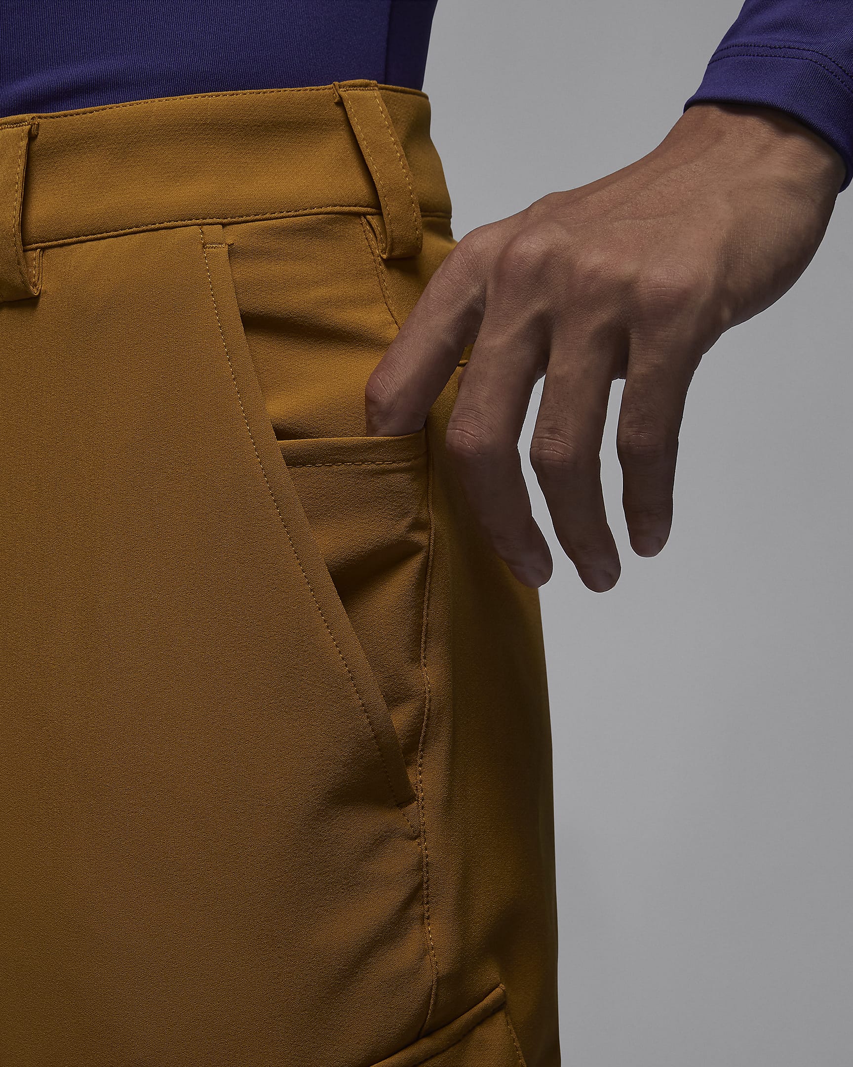 Jordan Golf Men's Pants - Desert Ochre/Black