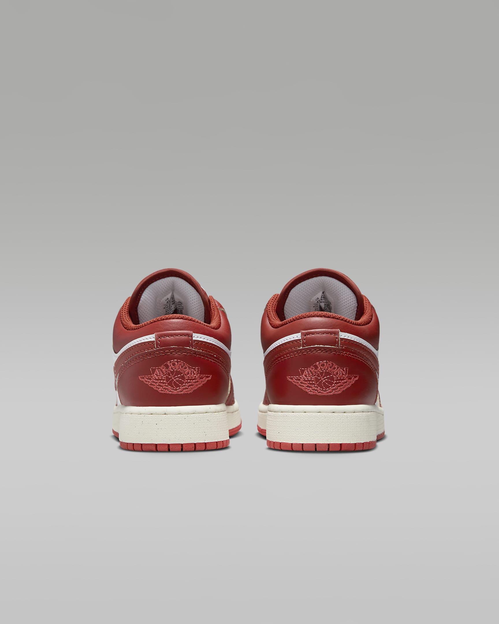 Air Jordan 1 Low SE Older Kids' Shoes - White/Lobster/Sail/Dune Red