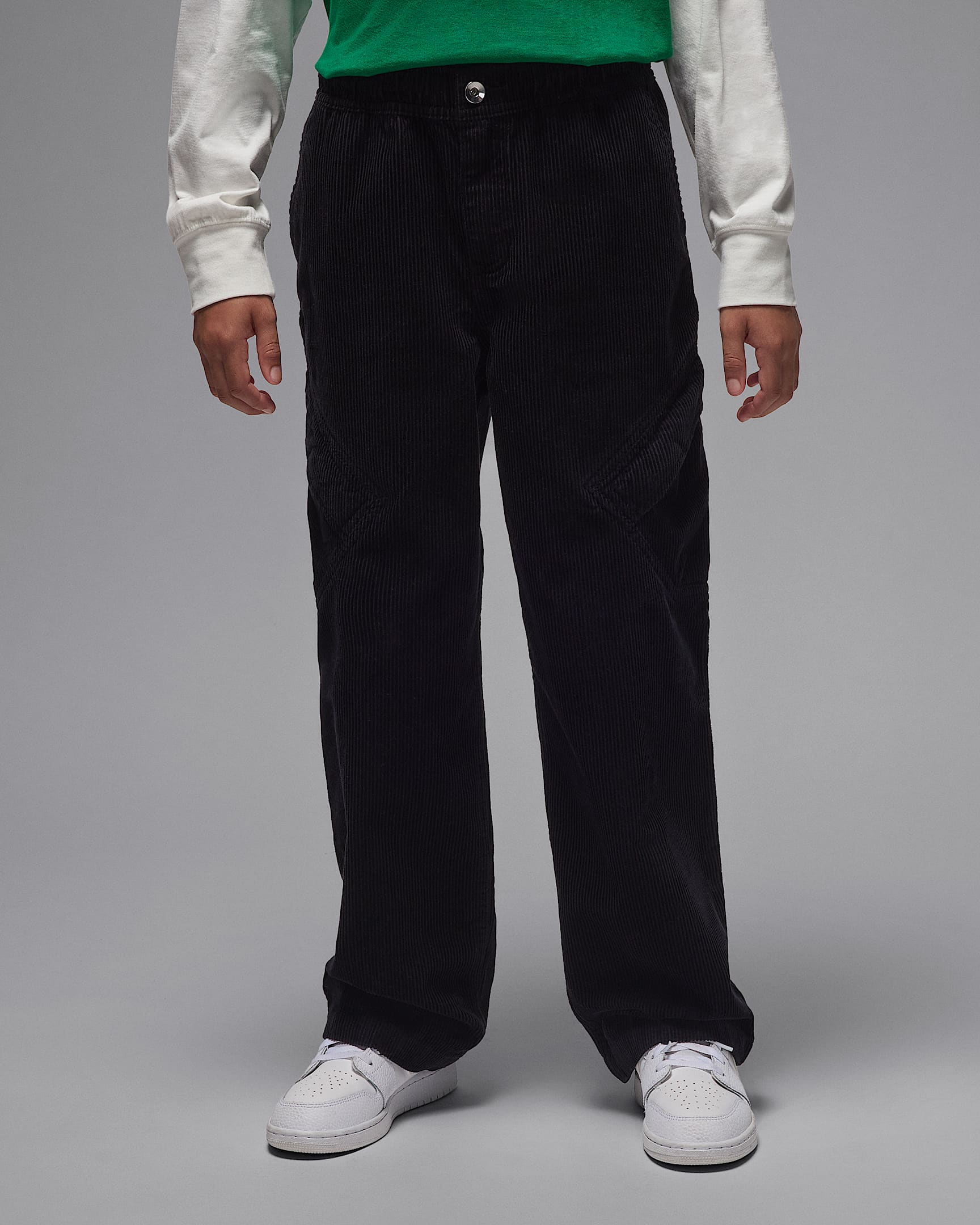 Jordan Big Kids' Chicago Corduroy Pants - Black