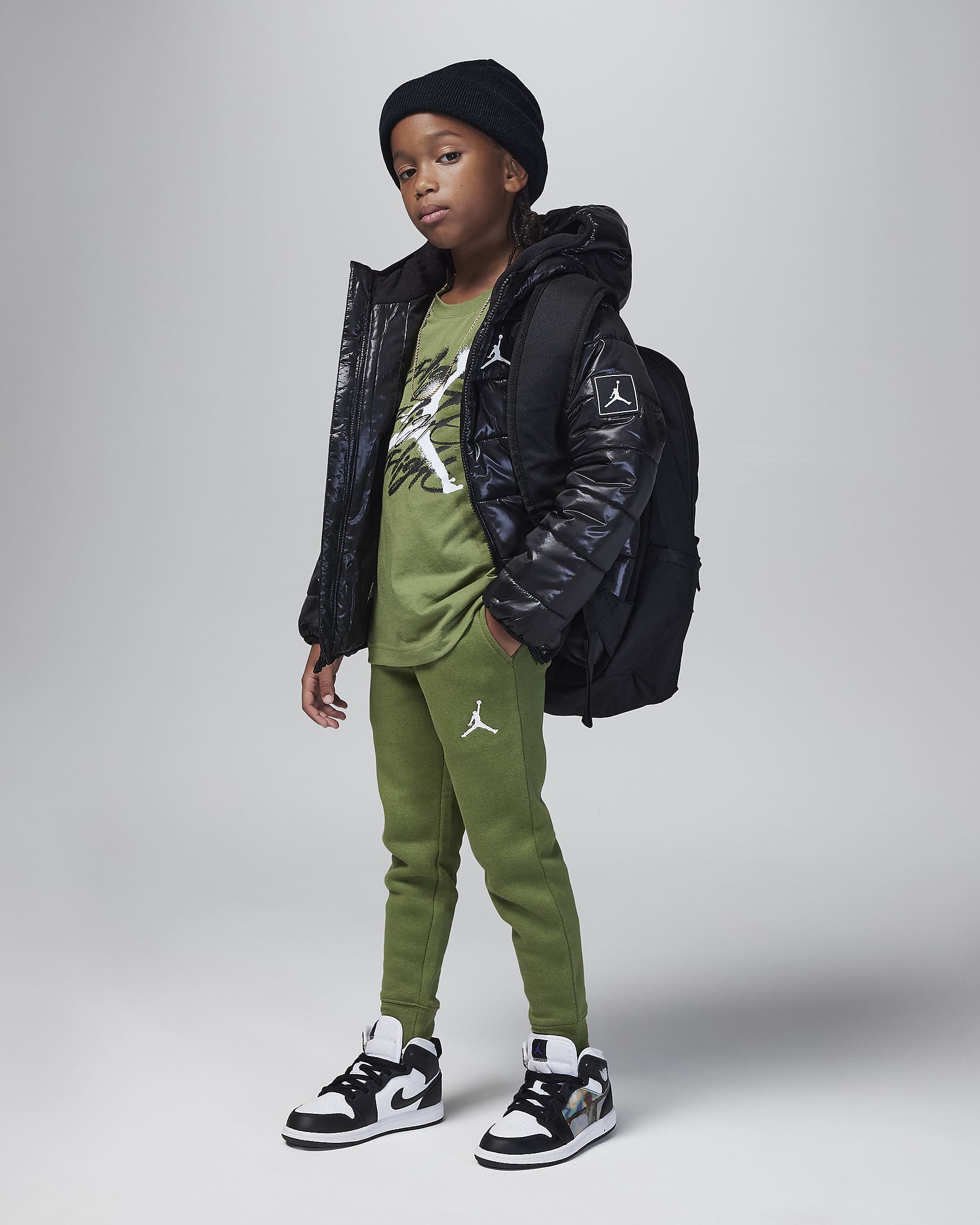 Jordan MJ Essentials Pants Little Kids Pants. Nike JP