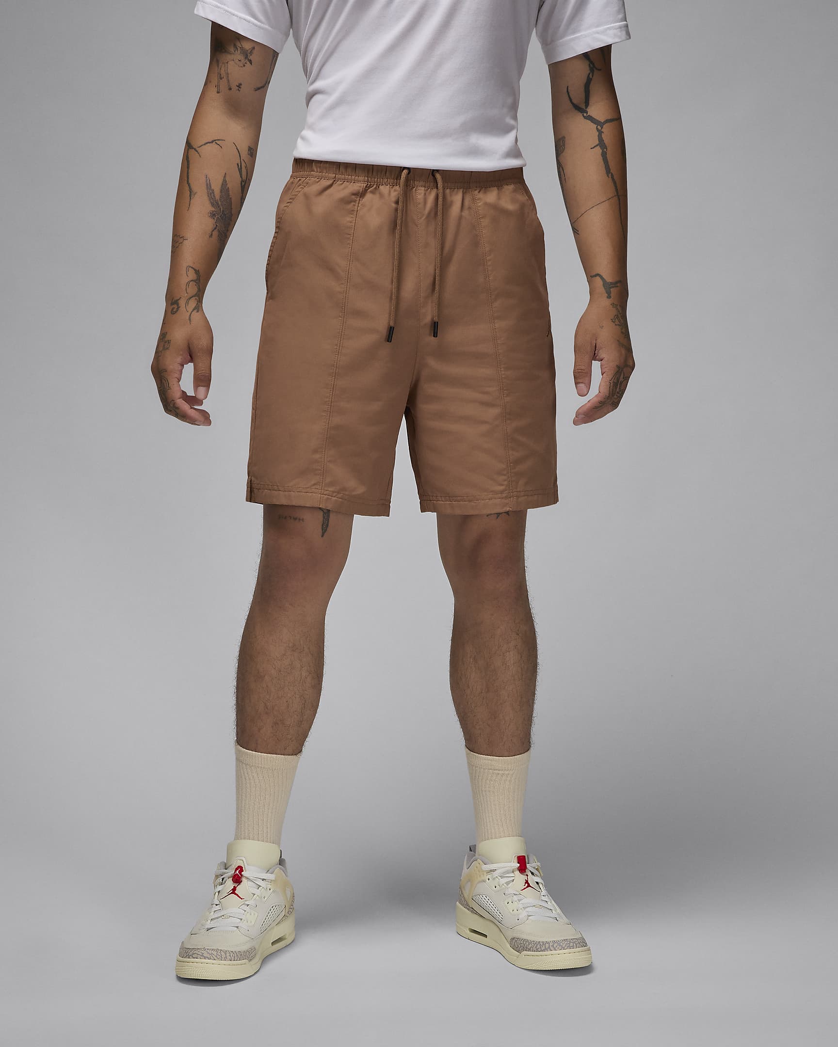 Jordan Essentials Men's Woven Shorts - Archaeo Brown/Archaeo Brown