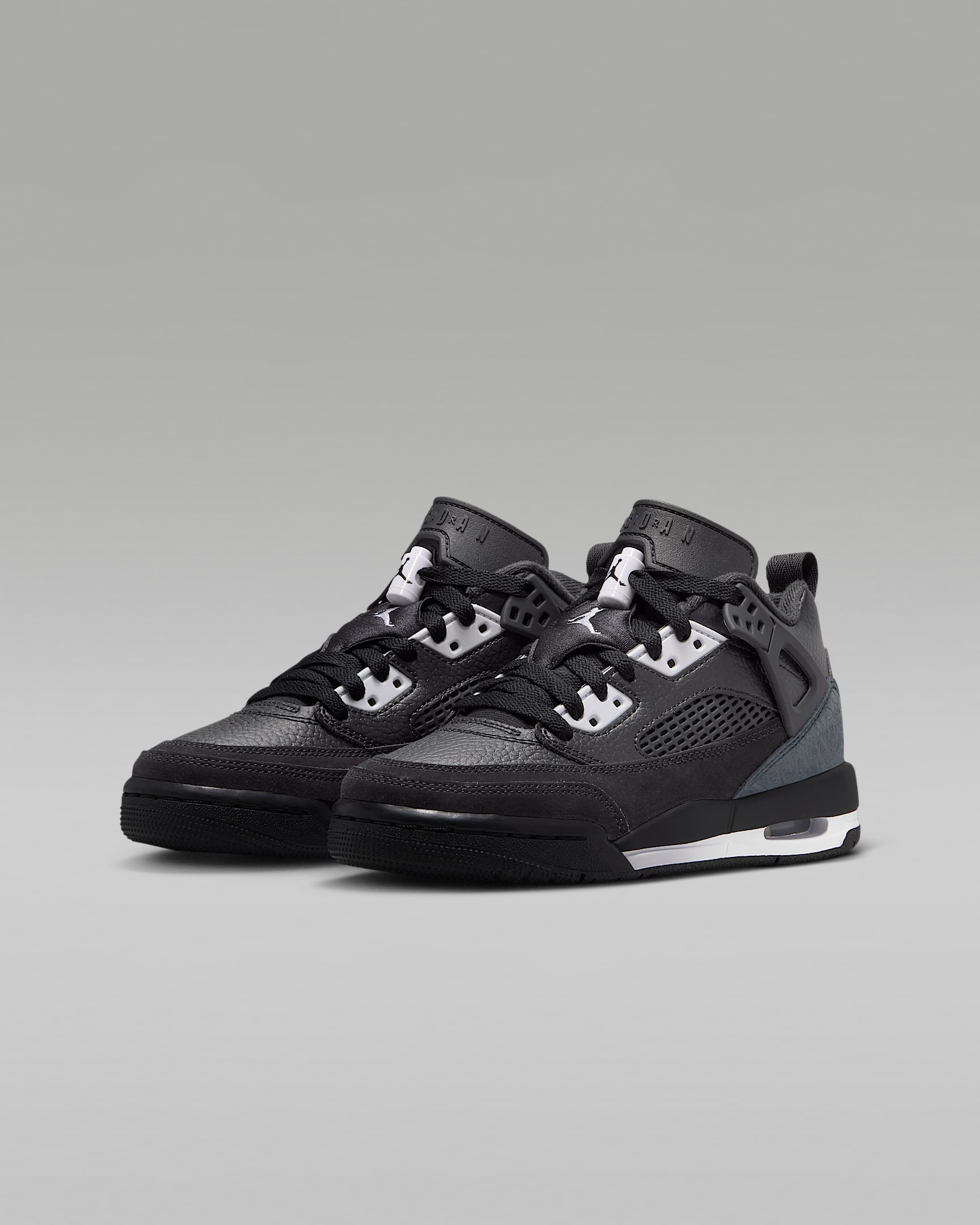 Chaussure Jordan Spizike Low pour ado - Noir/Blanc/Anthracite/Blanc