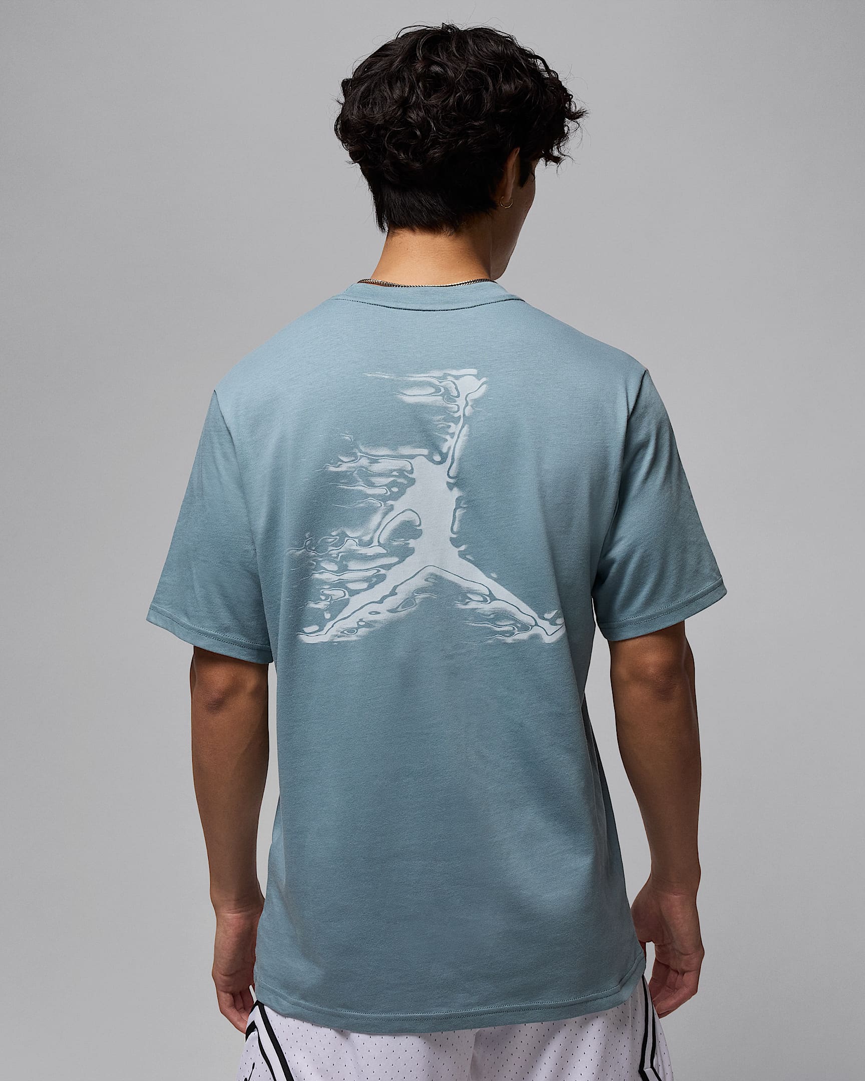 Jordan Sport Dri-FIT Erkek Tişörtü - Aviator Grey/Light Silver