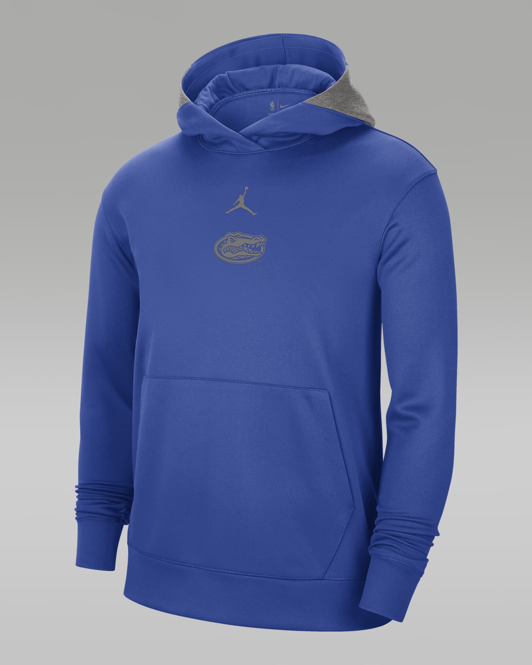 Jordan College Dri-FIT Spotlight (Florida) Men's Hoodie - Game Royal/Dark Grey Heather/Dark Steel Grey