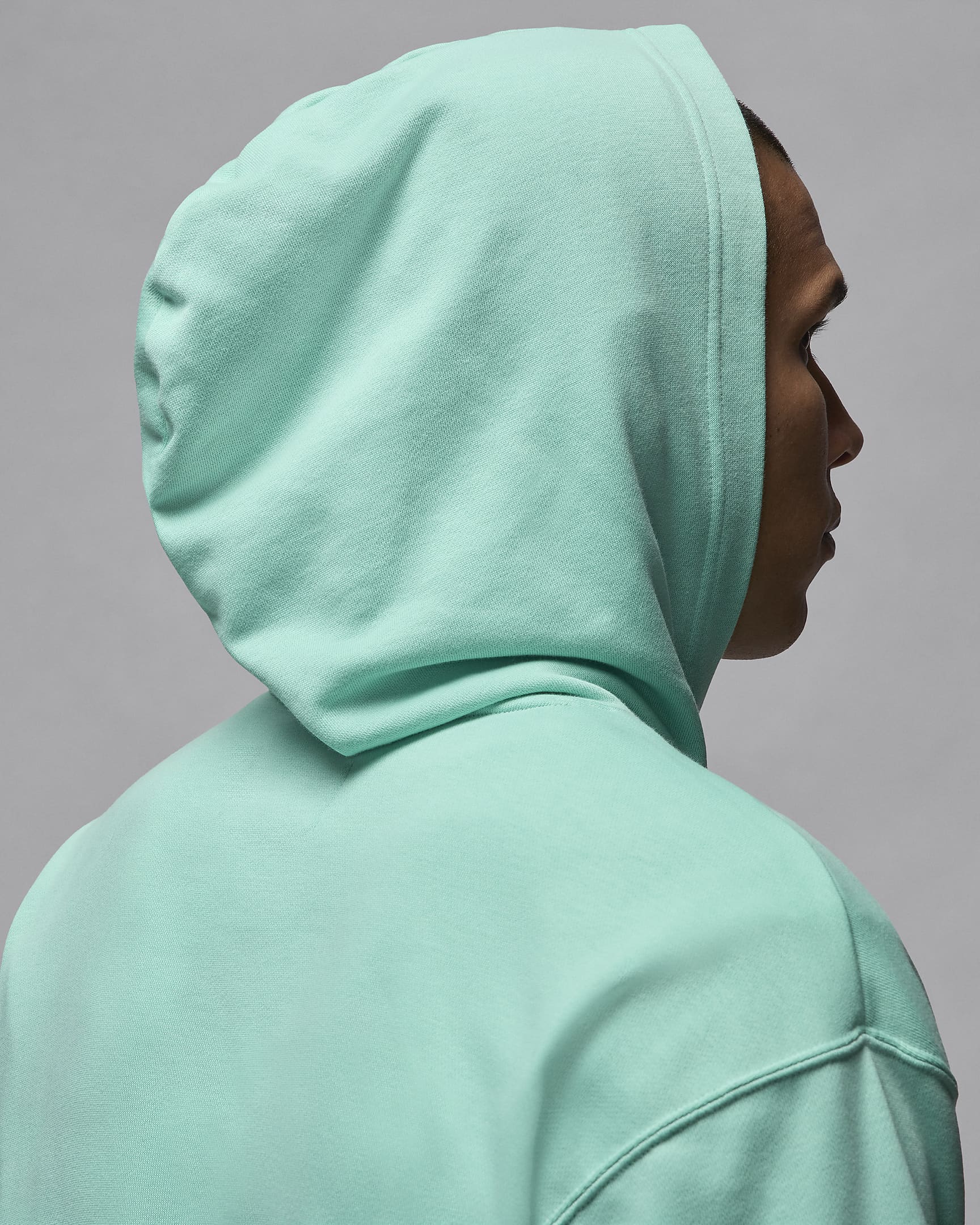 Jordan Flight MVP Men's Fleece Pullover Hoodie - Emerald Rise