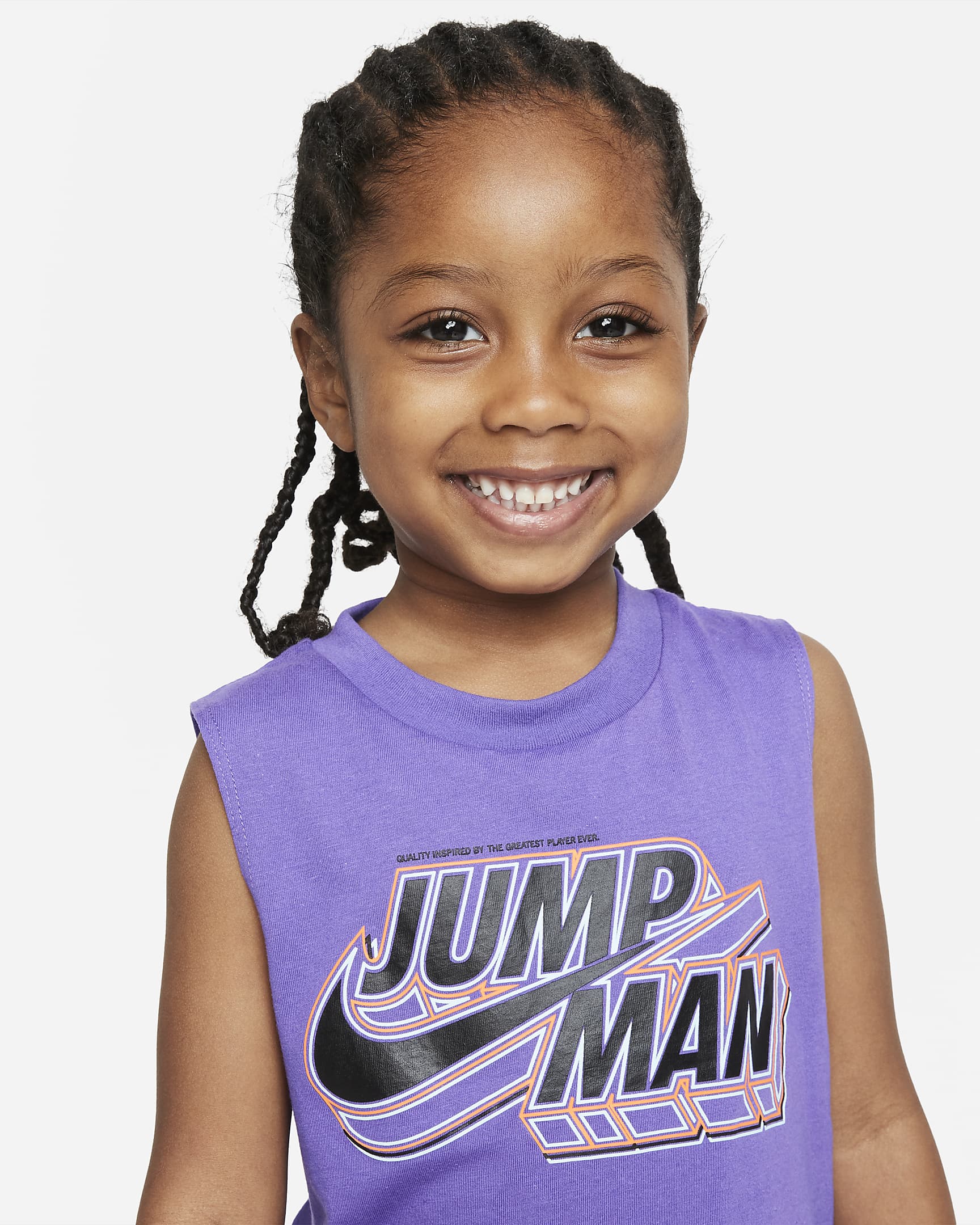 Jordan Toddler Tank Top and Shorts Set - Black