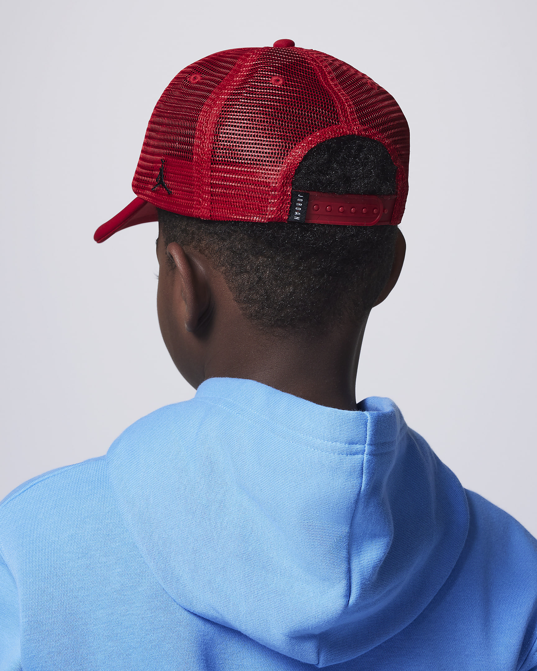 Jordan Big Kids' Foam Trucker Hat - Gym Red