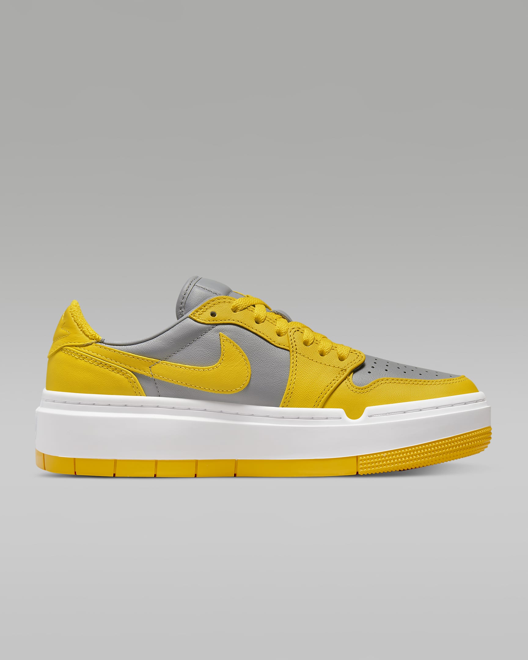 Air Jordan 1 Elevate Low Women's Shoes - Cement Grey/White/Varsity Maize