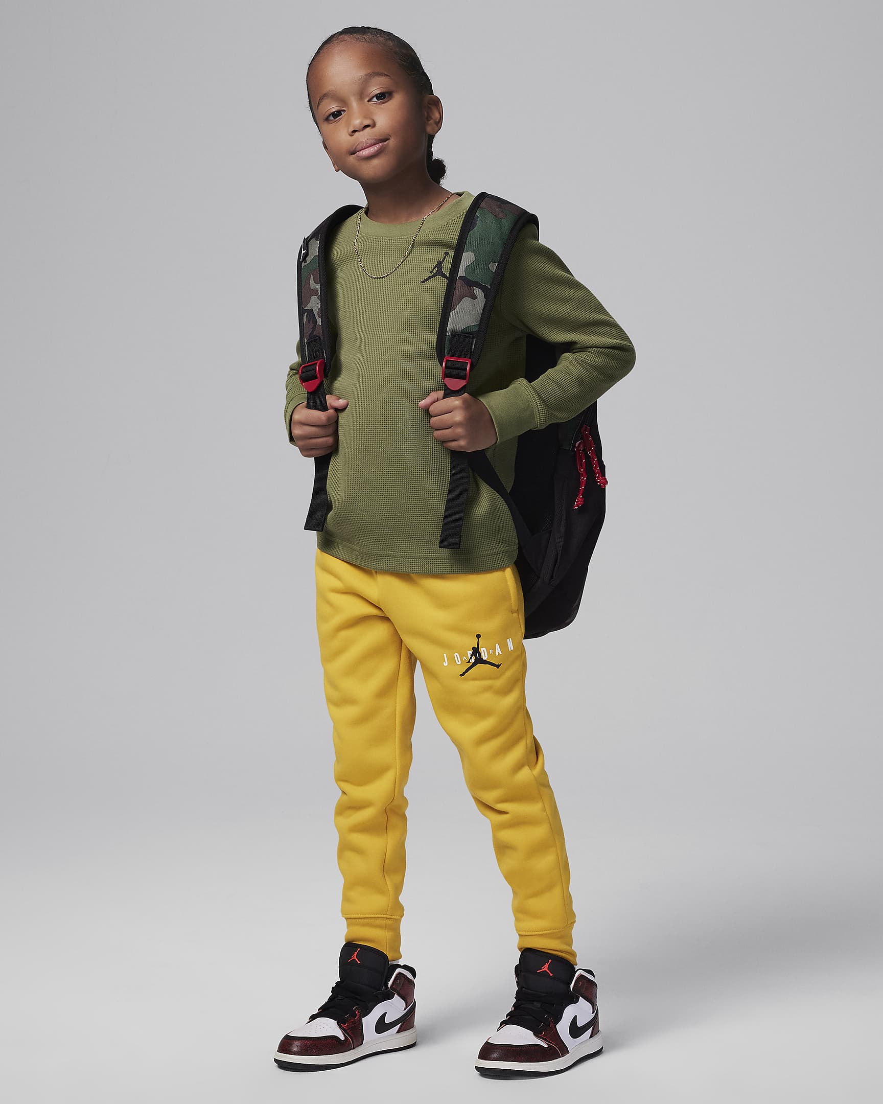 Jordan Little Kids' Sustainable Fleece Pants. Nike.com