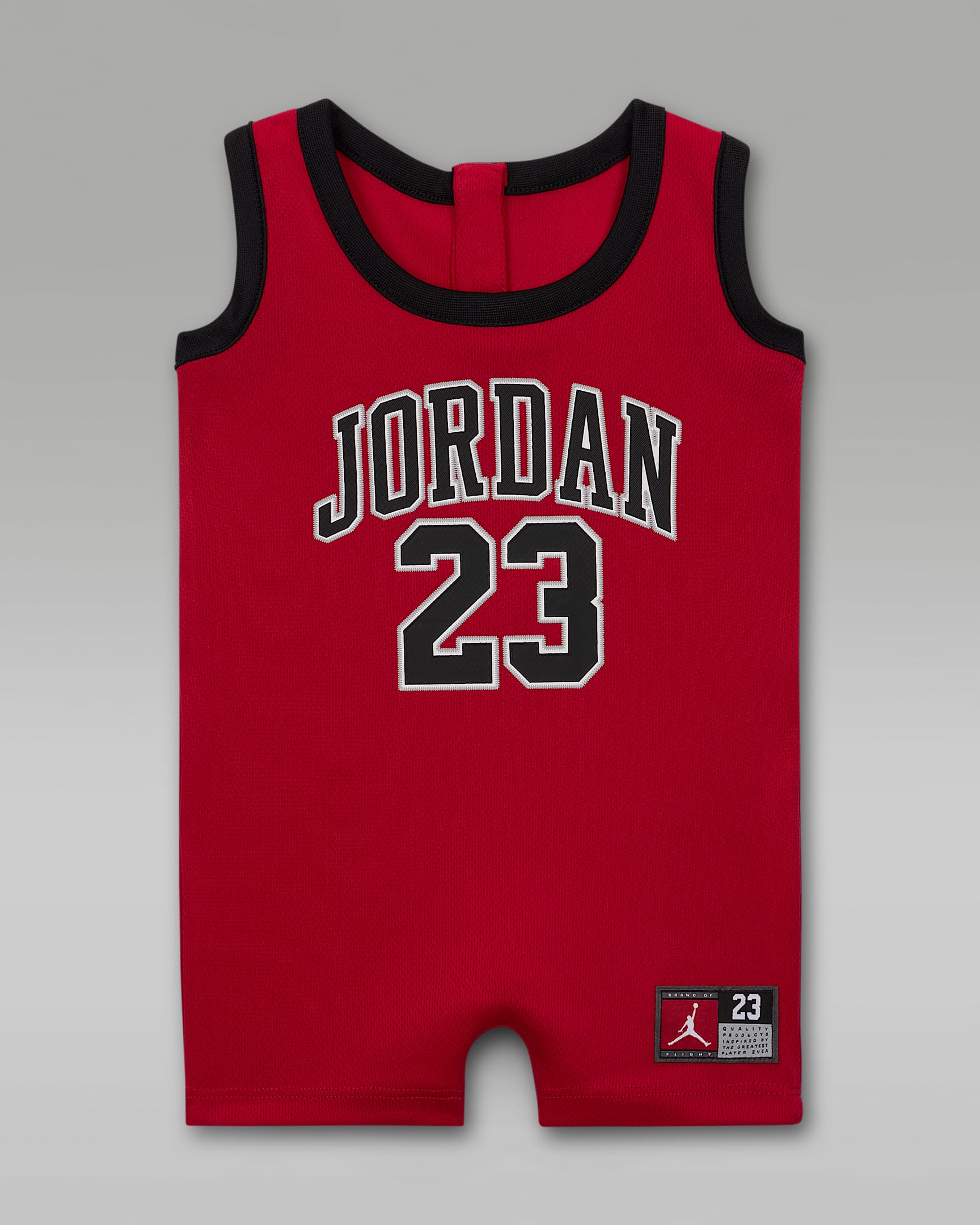 Jordan Baby (0-9M) Jumpman 23 Jersey Romper - Gym Red