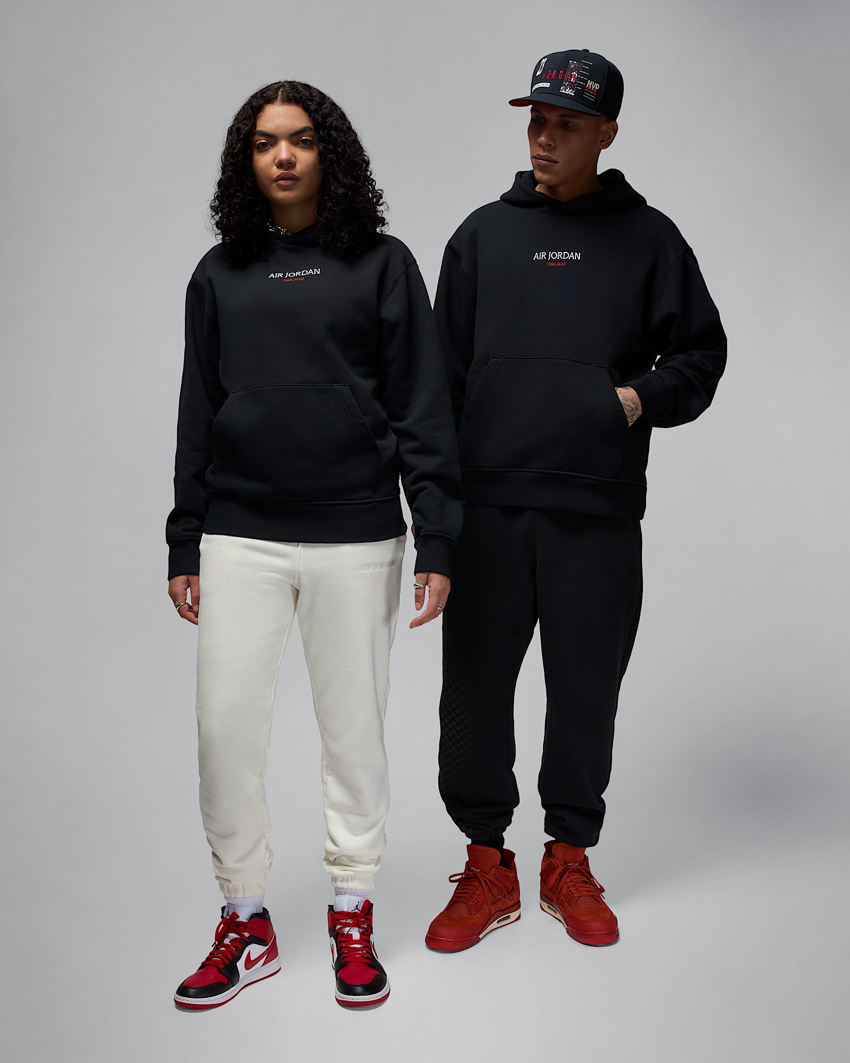 Sweat ?� capuche en Fleece Chicago Air Jordan Wordmark pour homme. Nike FR