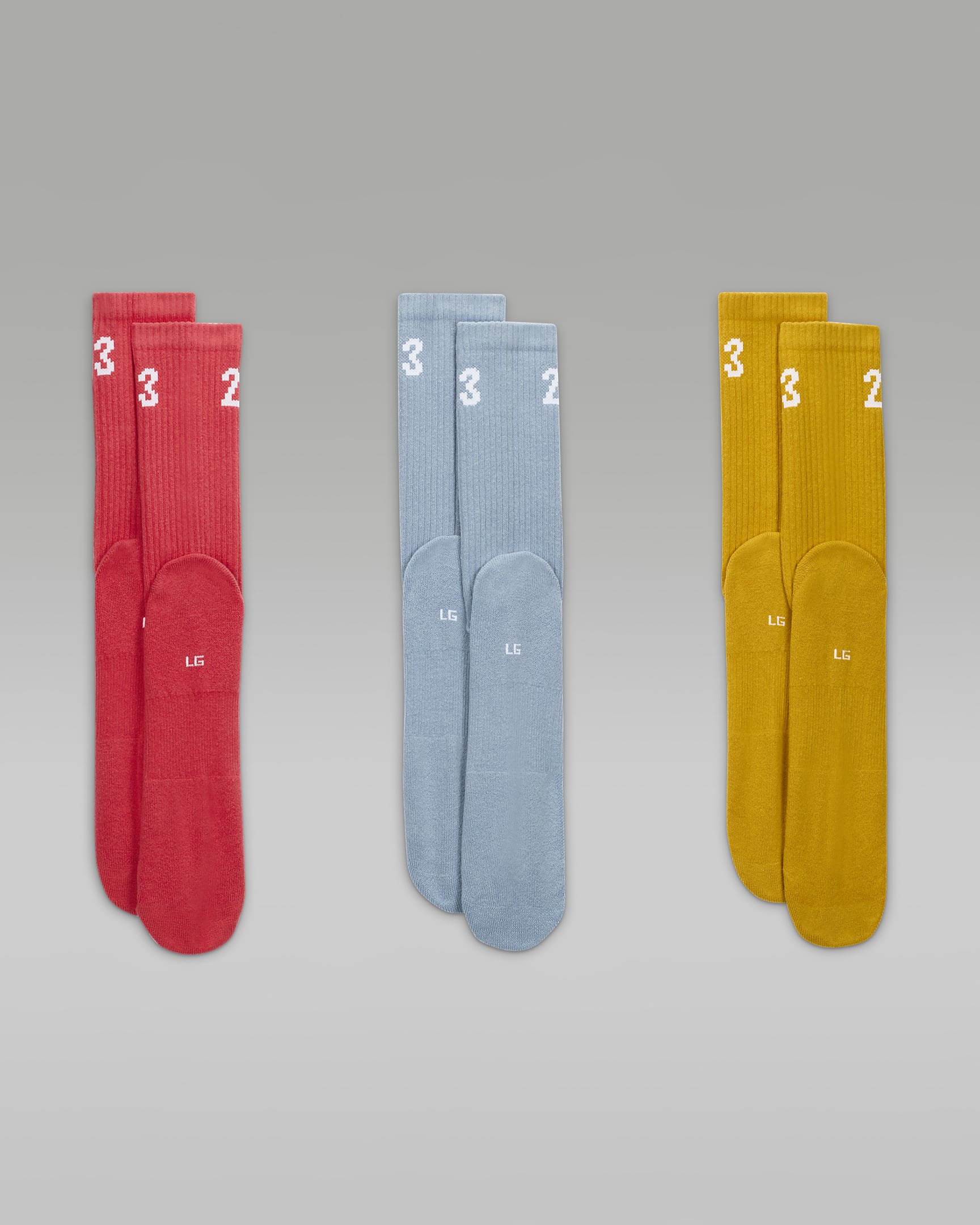 Jordan Essentials Crew Socks (3 Pairs). Nike UK