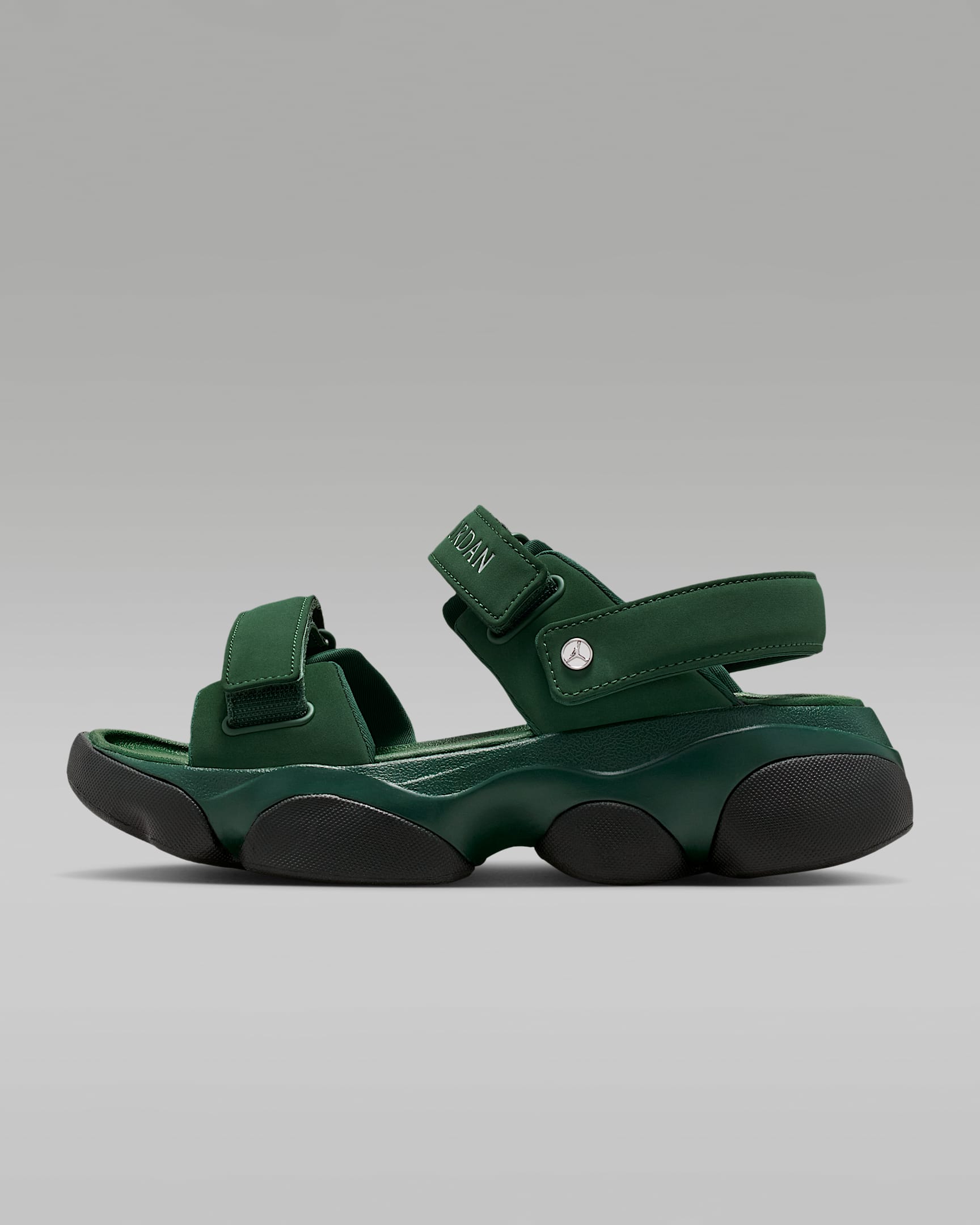 Jordan Deja Women's Sandals - Fir/Pro Green/Black/Metallic Silver
