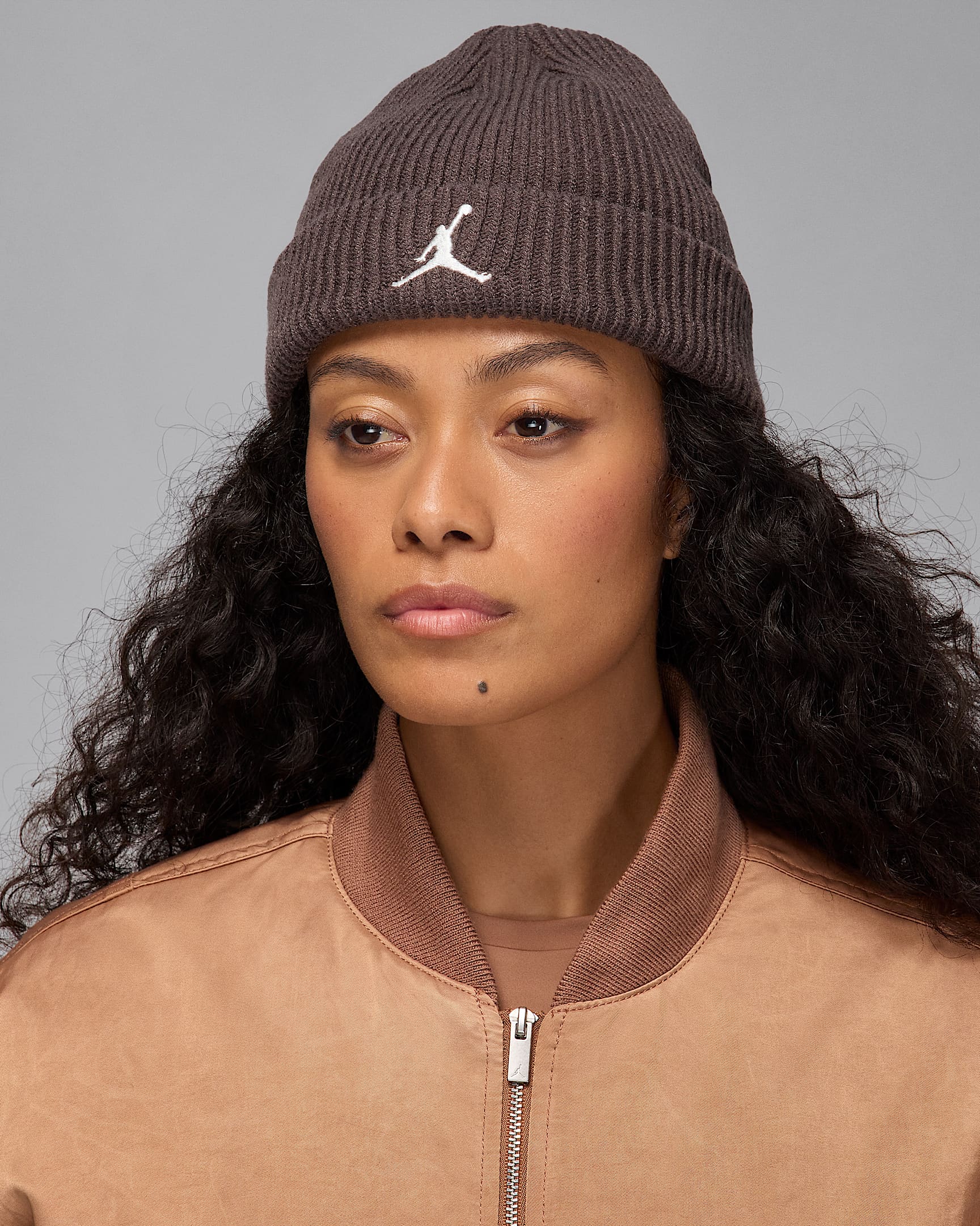 Jordan Terra Beanie - Baroque Brown/Sail