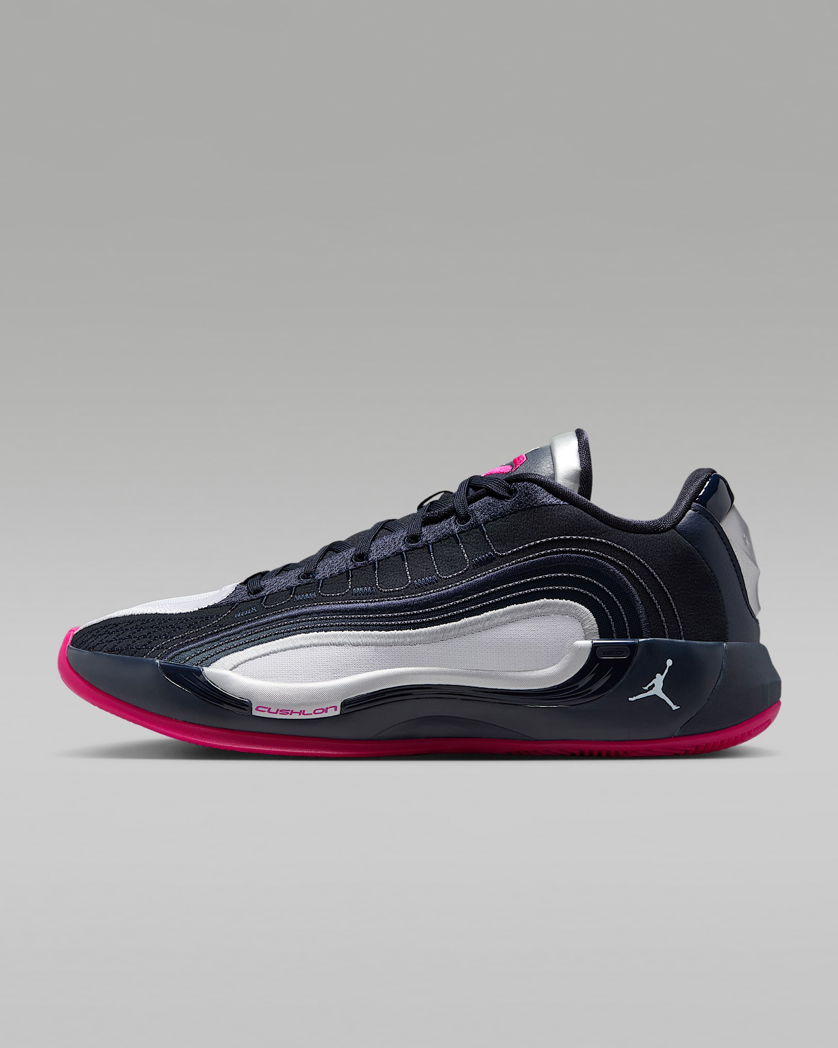 Tenis de básquetbol Luka 4 "Navidor" - Obsidiana oscuro/Negro/Rosa óptimo/Plata metalizado