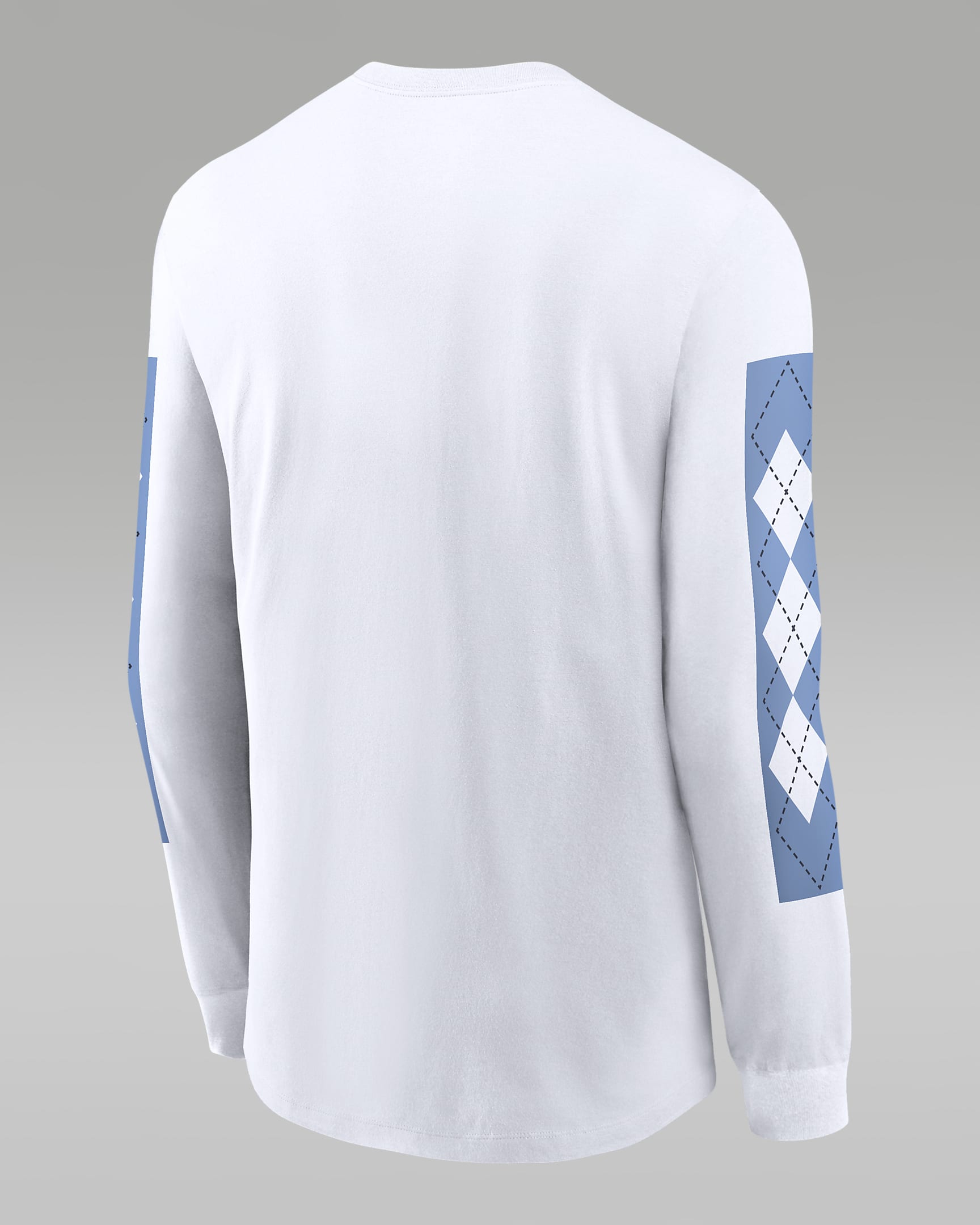 North Carolina Tar Heels Local Spirit Slogan Men's Nike College Long-Sleeve T-Shirt - White