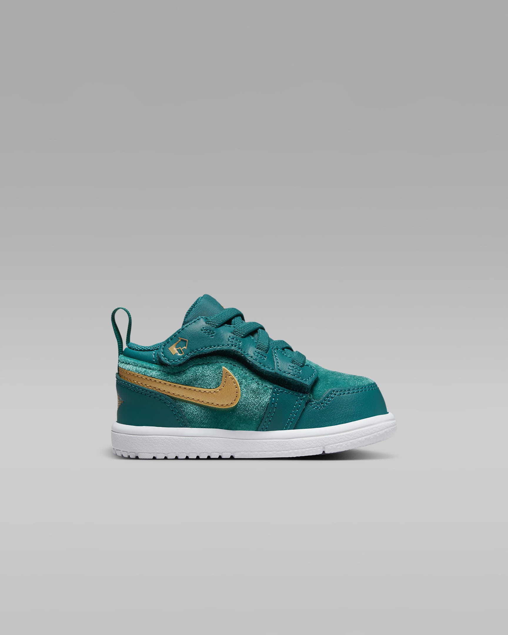 Jordan 1 Low Alt SE Baby/Toddler Shoes - Geode Teal/Metallic Gold