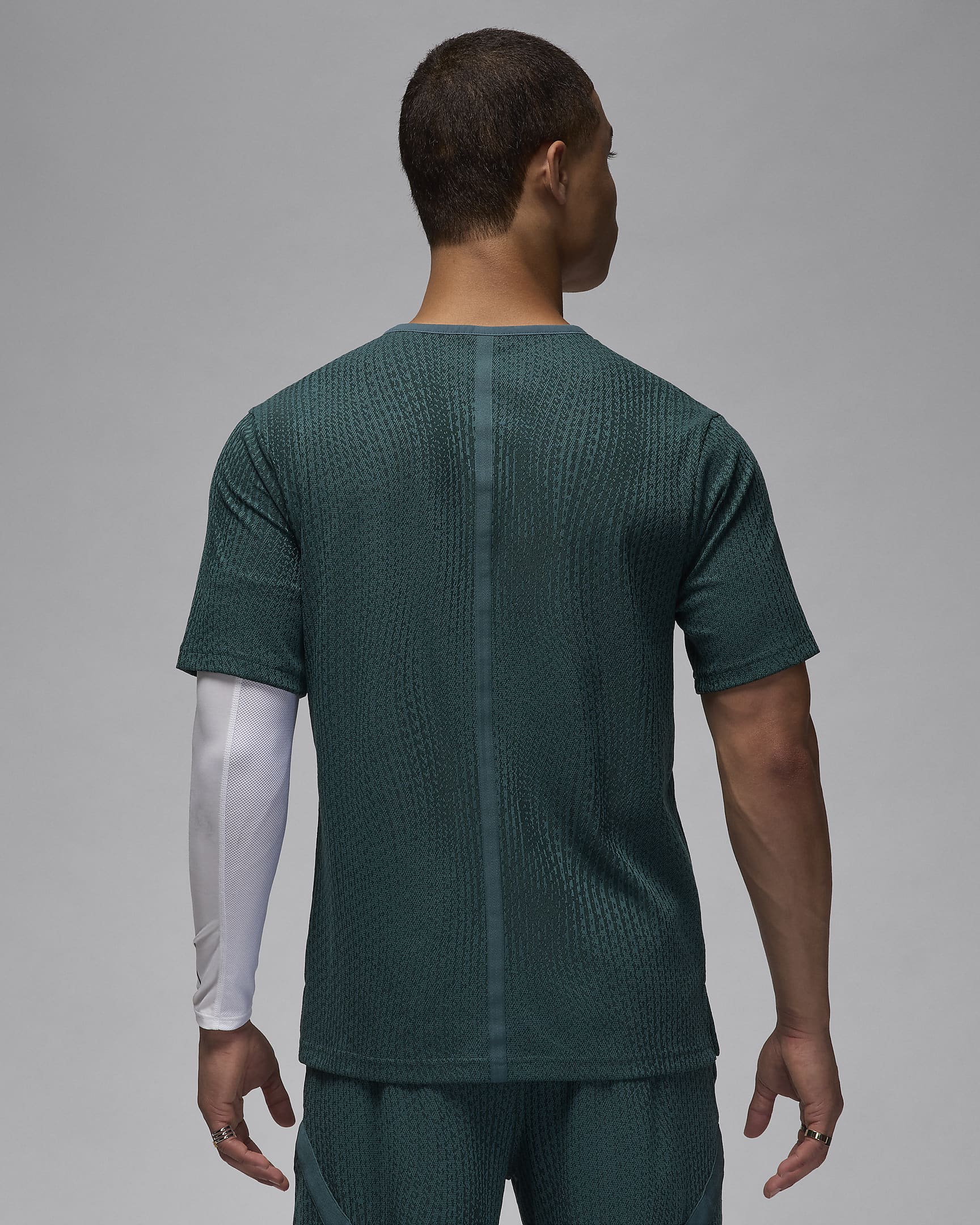 เสื้อเสริมประสิทธิภาพ Dri-FIT ADV ผู้ชาย Jordan Sport - Oxidized Green/ดำ/Oxidized Green