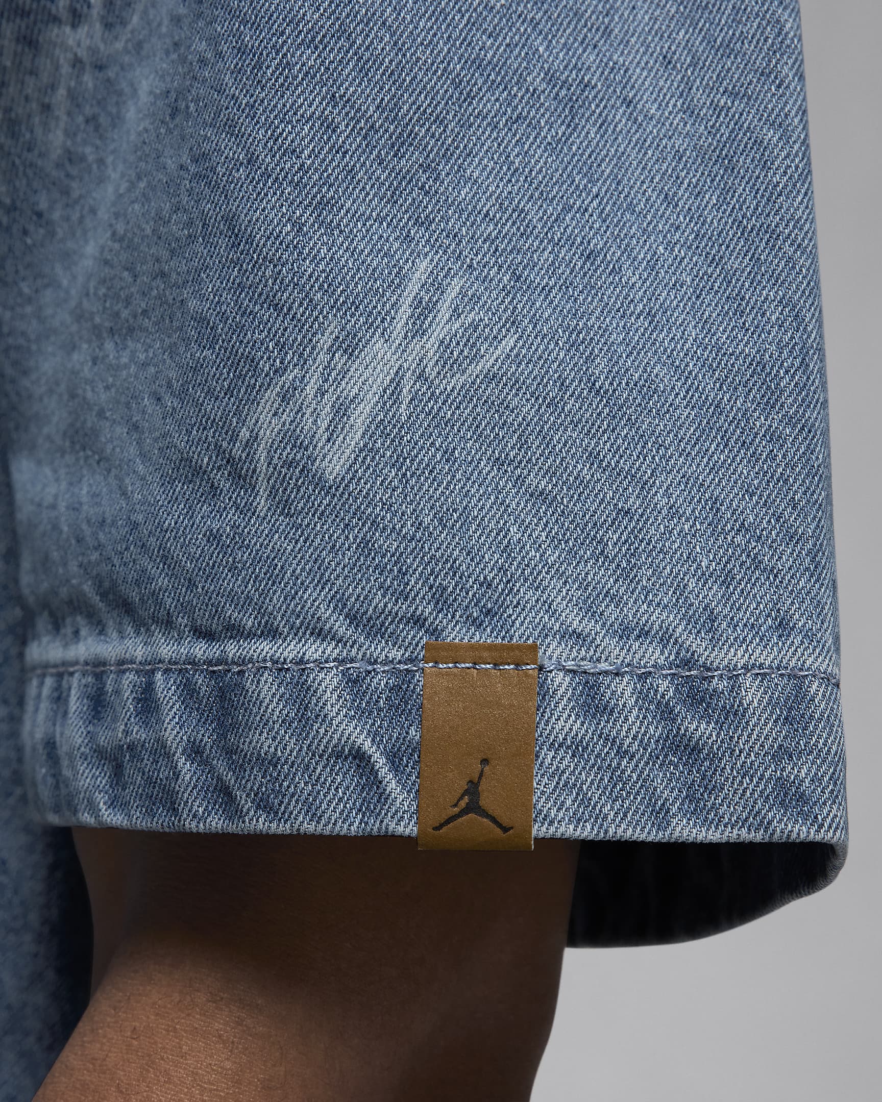 Jordan Flight Heritage Men's Denim Top - Blue Grey