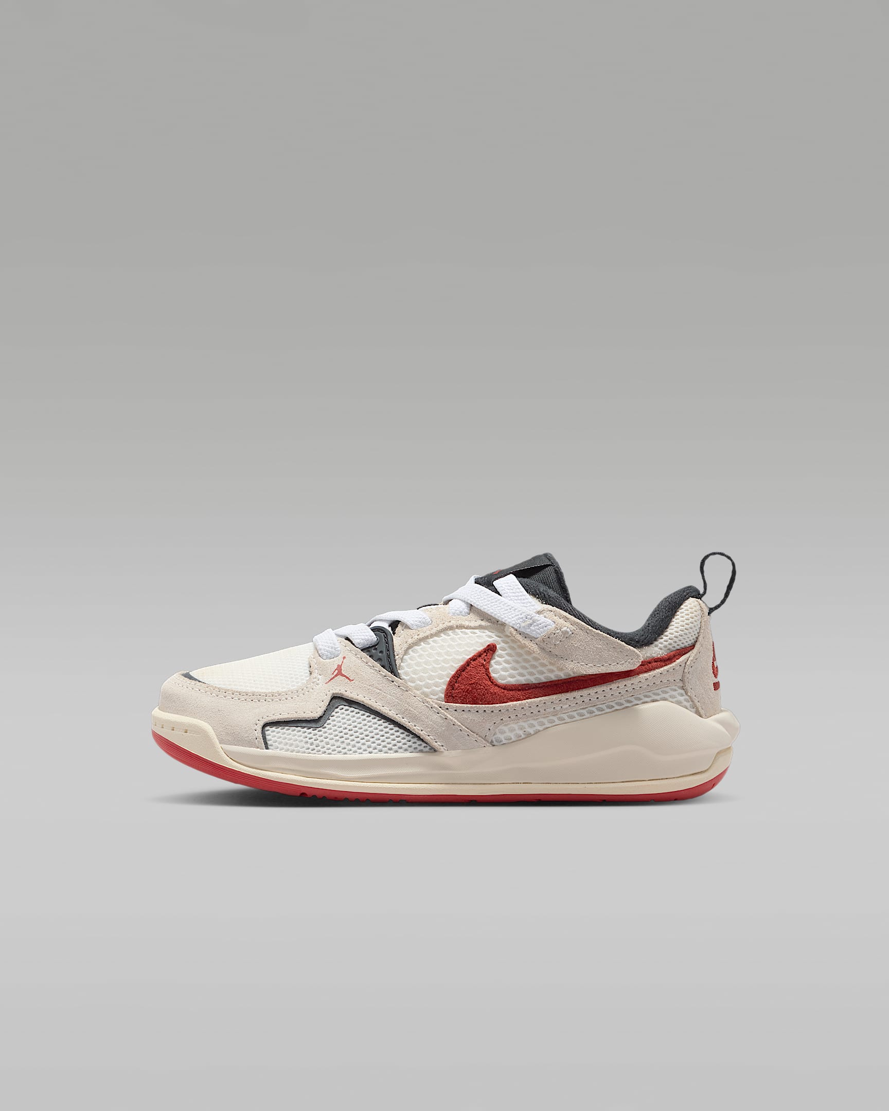 Jordan CMFT Era Younger Kids' Shoes - Sail/Black/Light Cream/Redstone