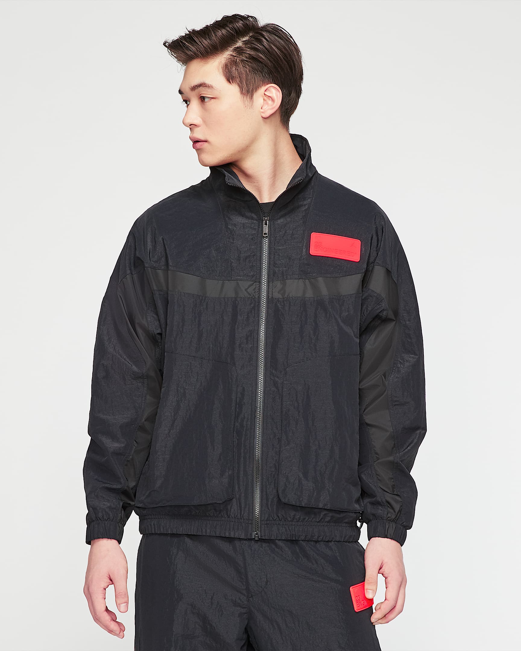 Jordan 23 Engineered Men's Jacket - Black/Infrared 23