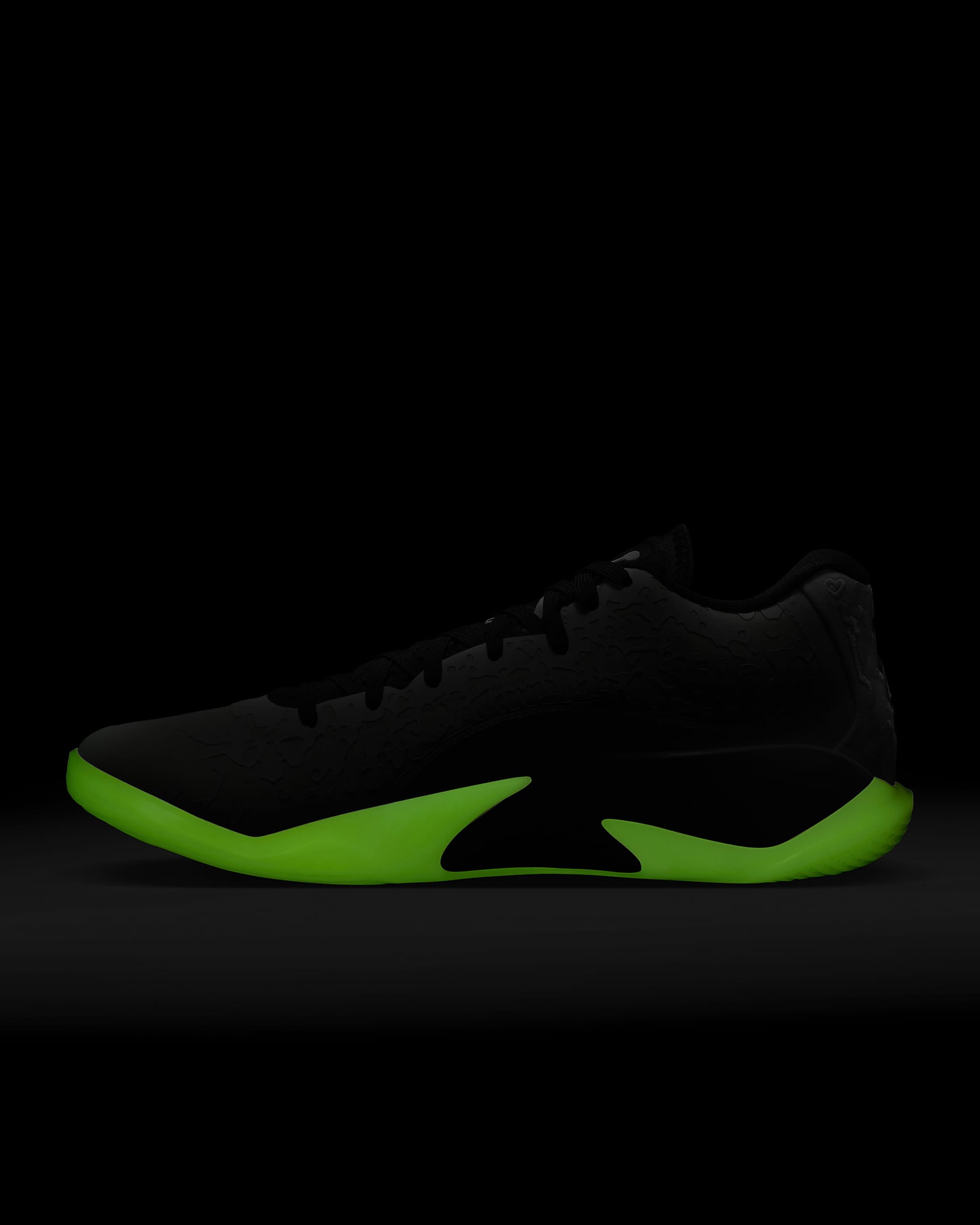 Zion 3 Basketball Shoes - White/Black/Barely Volt/White