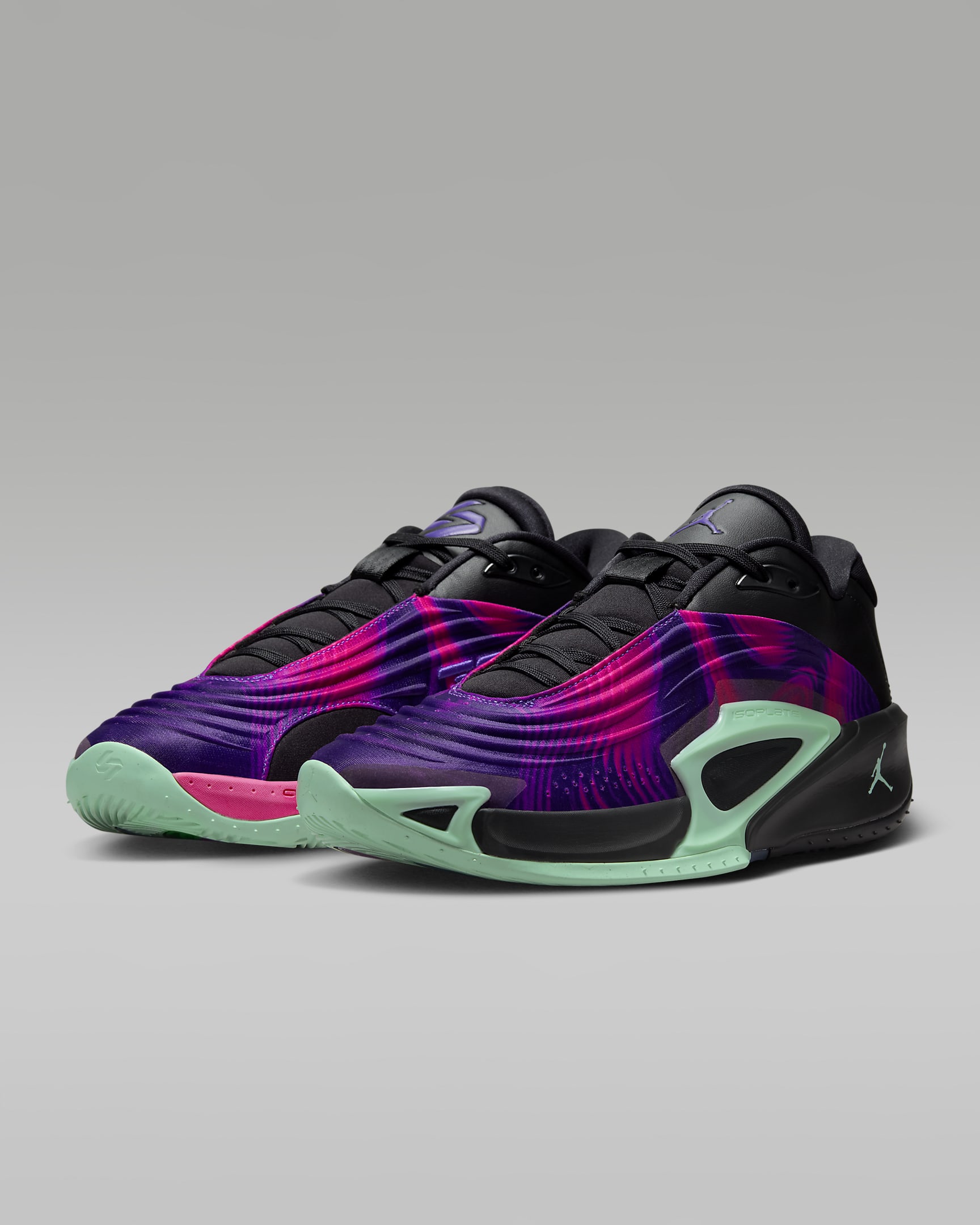 Luka 3 'Midnight Racer' Basketball Shoes - Black/Mint Foam/Hyper Pink/Hyper Grape