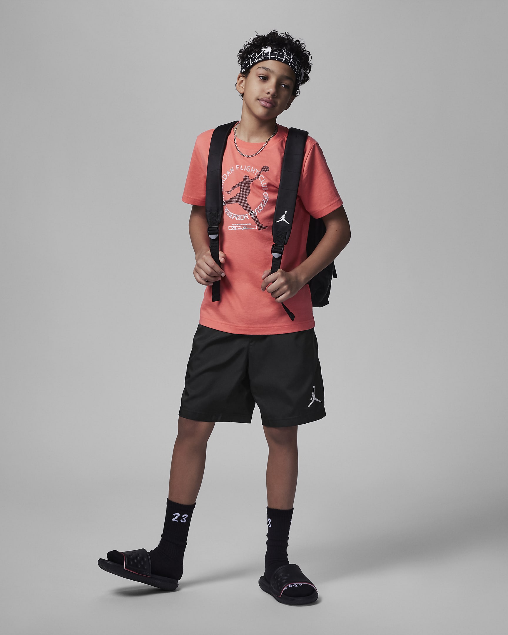 Jordan Official Member Tee Big Kids' T-Shirt. Nike JP