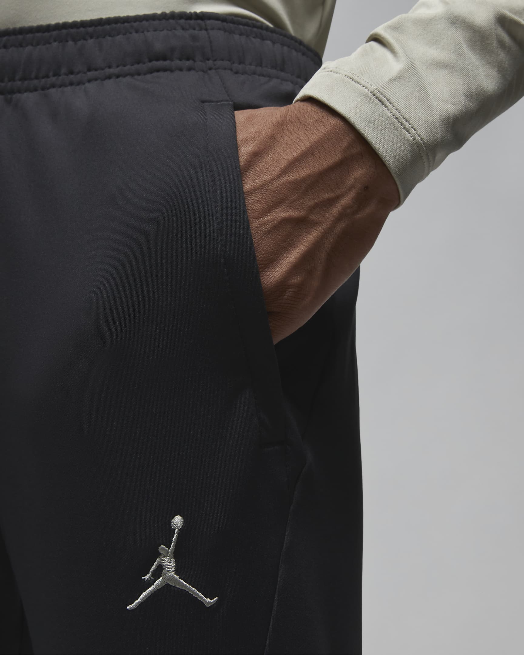 Pantaloni da calcio in maglia Jordan Dri-FIT Paris Saint-Germain Strike da uomo – Terza - Nero/Nero/Stone